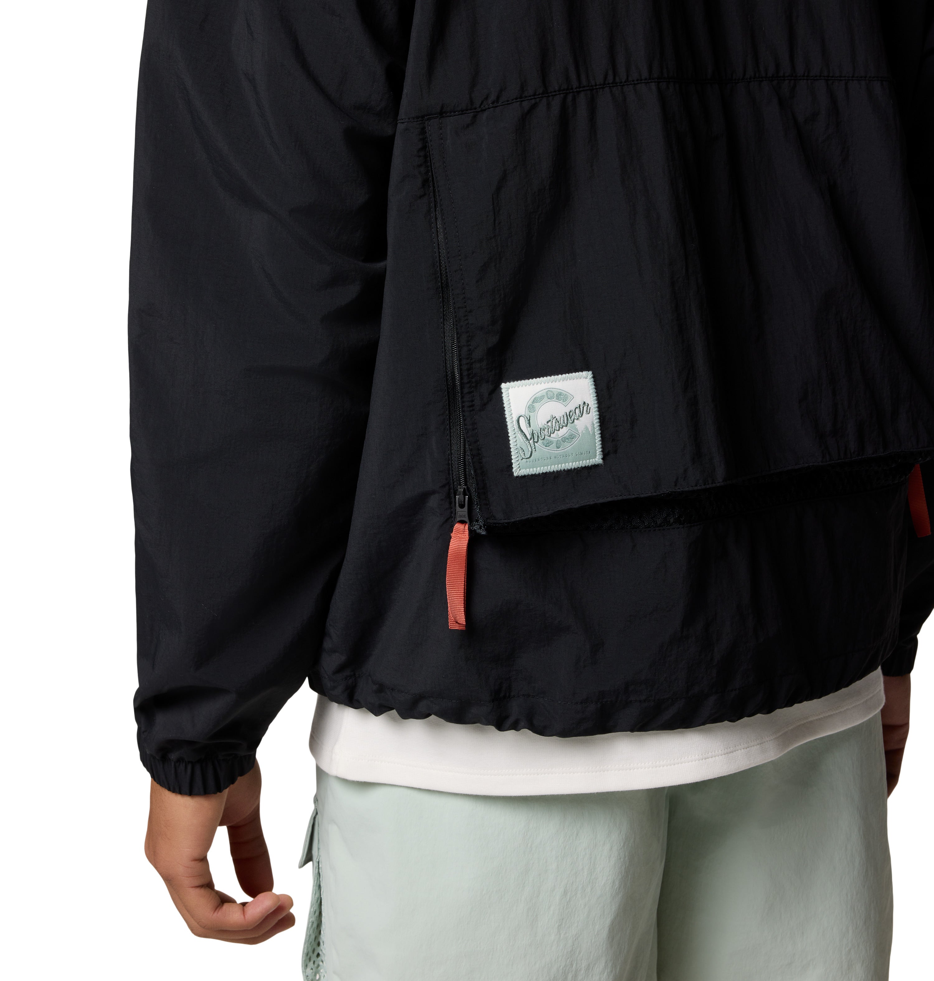 Chamarra rompevientos para hombre Columbia Cove Beach
