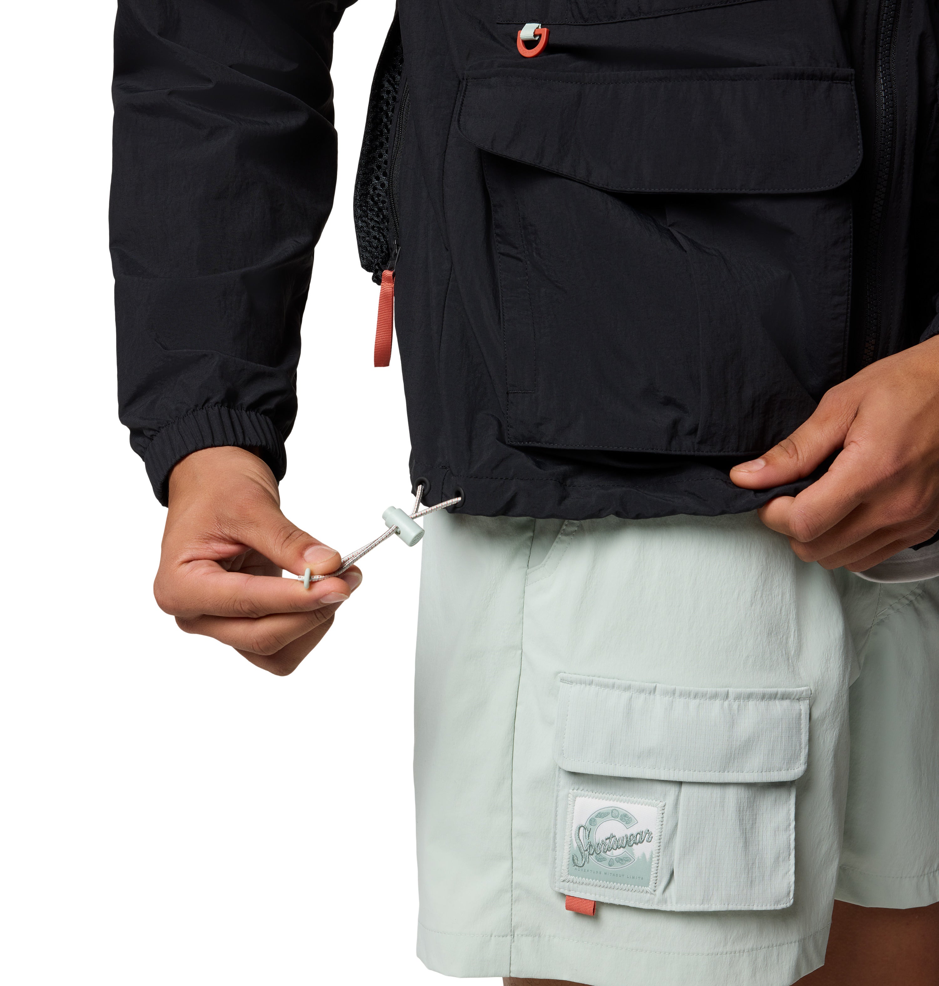 Chamarra rompevientos para hombre Columbia Cove Beach