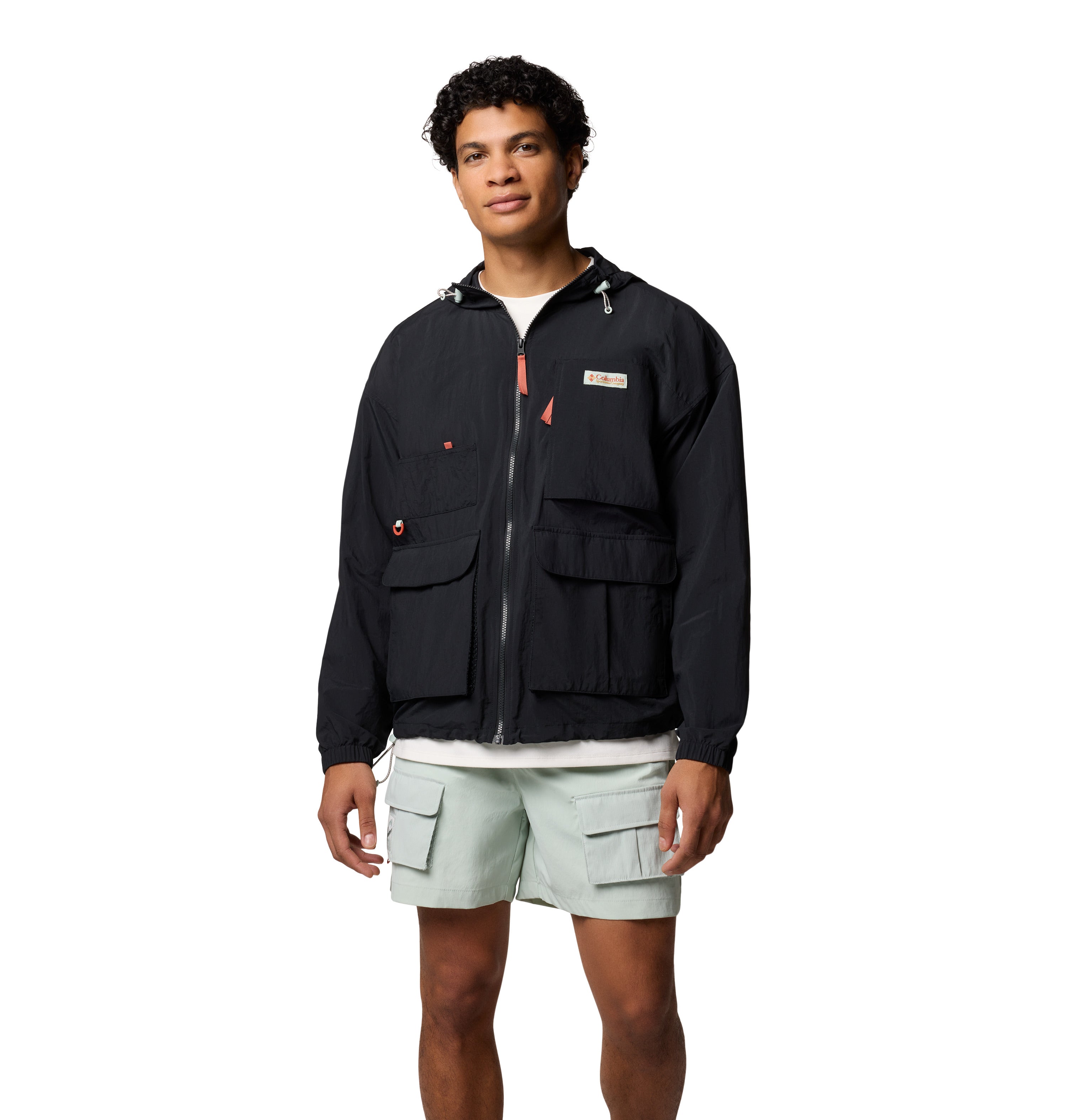 Chamarra rompevientos para hombre Columbia Cove Beach