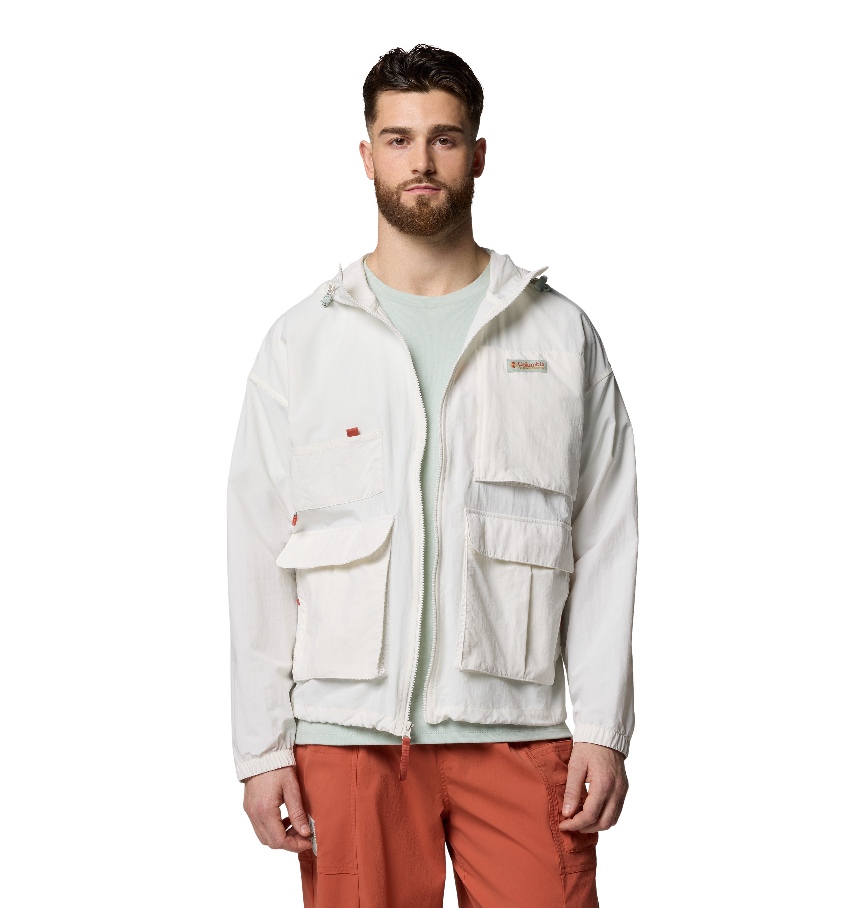 Chamarra rompevientos para hombre Columbia Cove Beach