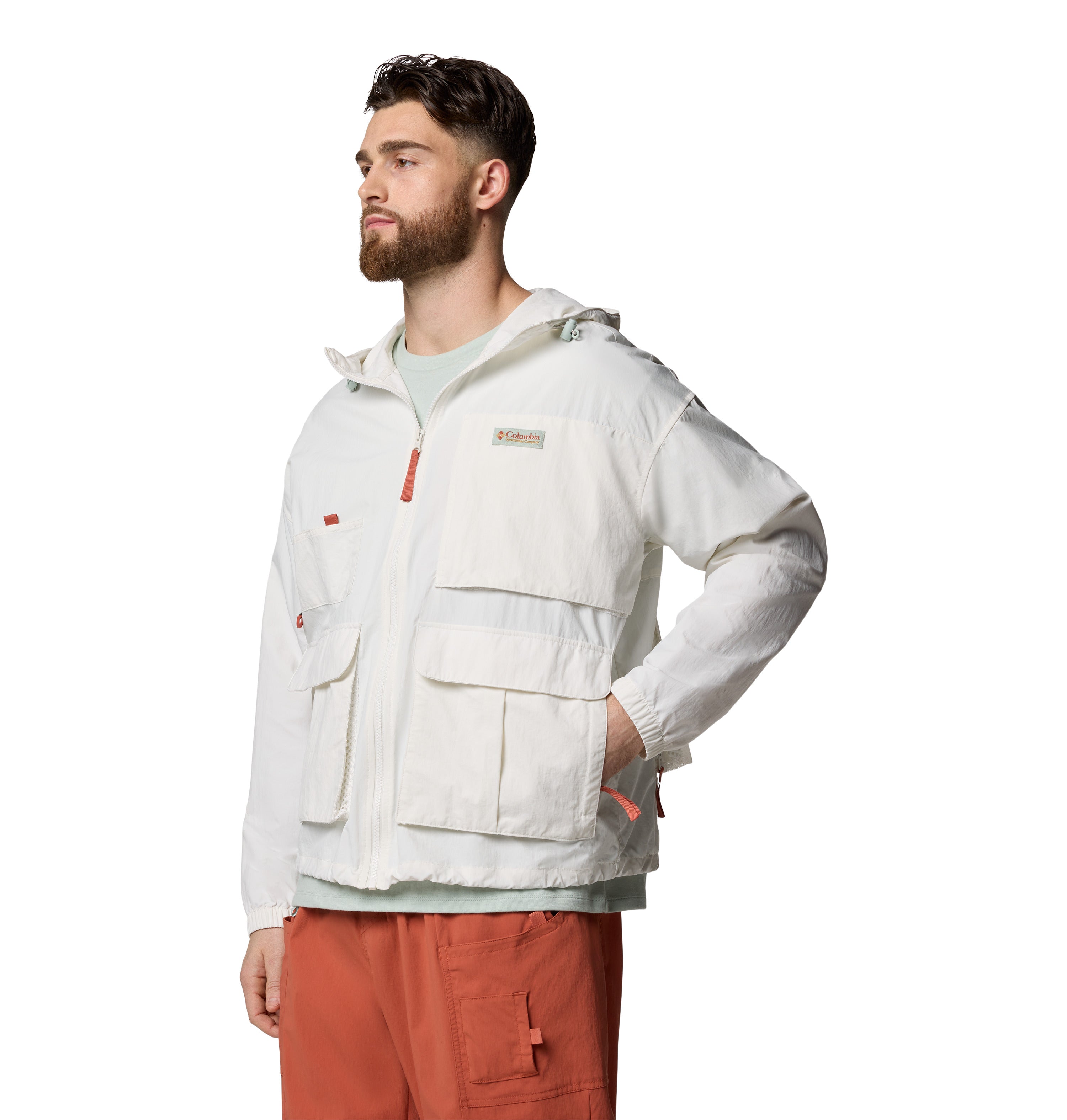 Chamarra rompevientos para hombre Columbia Cove Beach