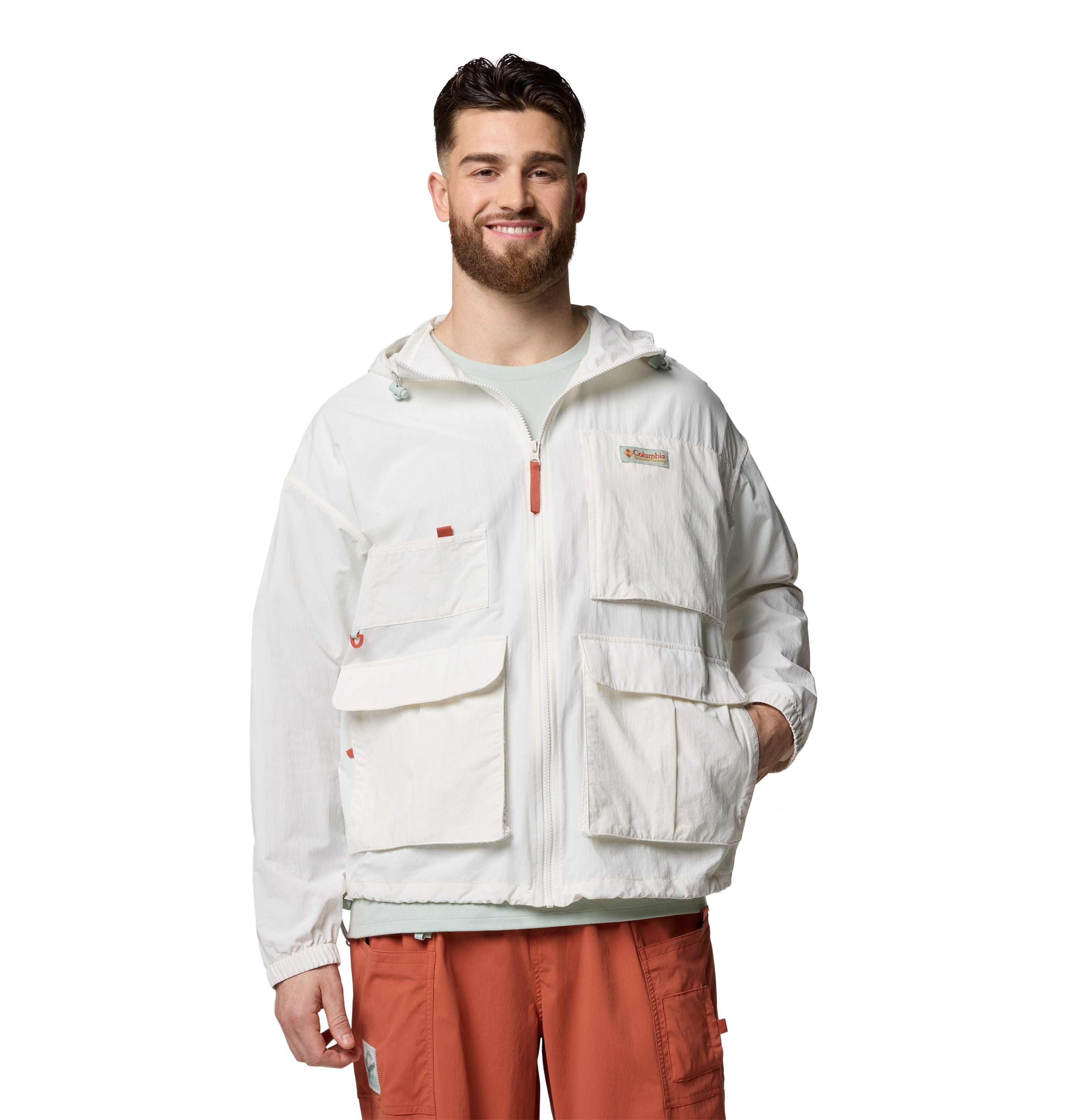 Chamarra rompevientos para hombre Columbia Cove Beach