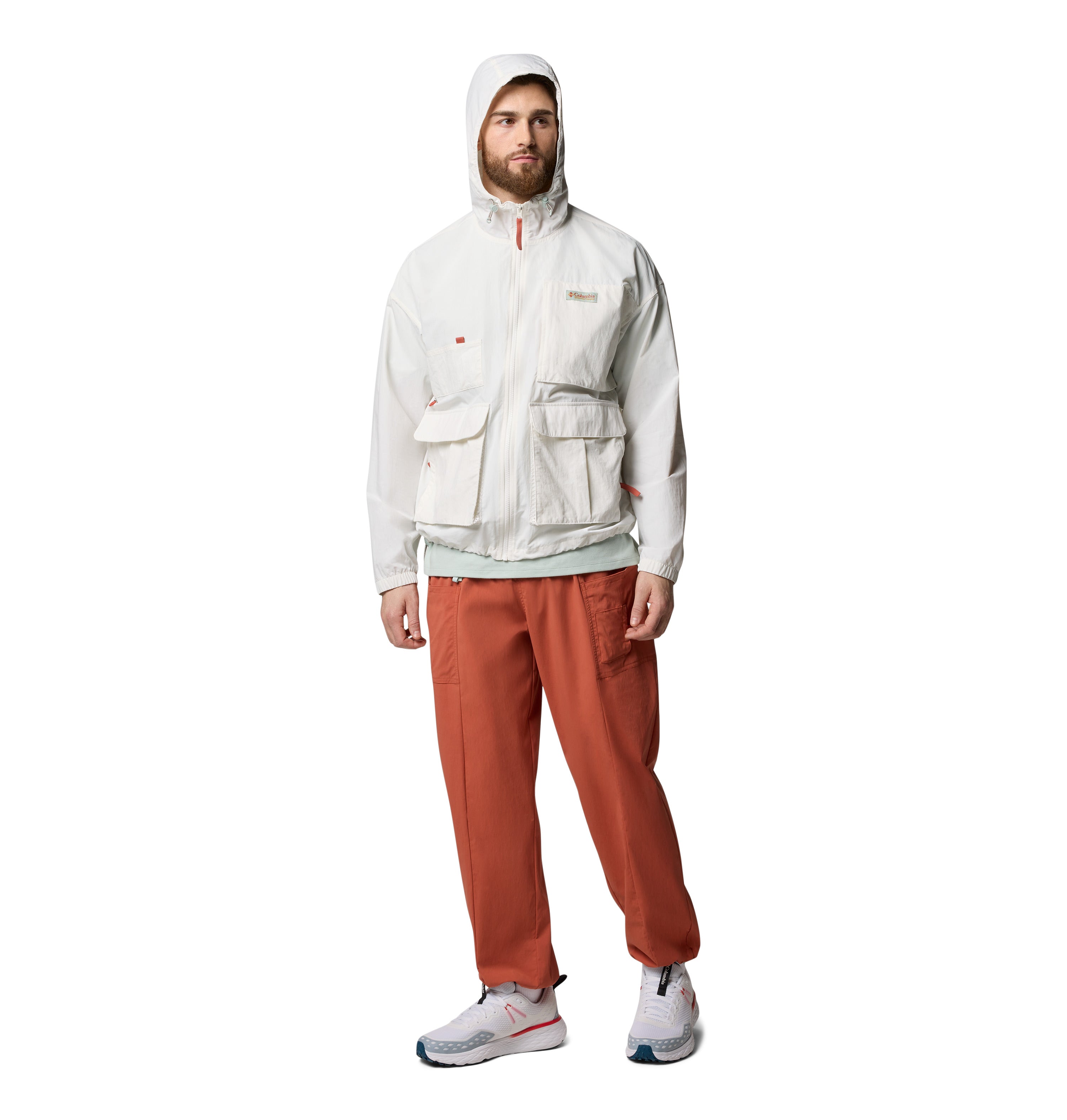 Chamarra rompevientos para hombre Columbia Cove Beach