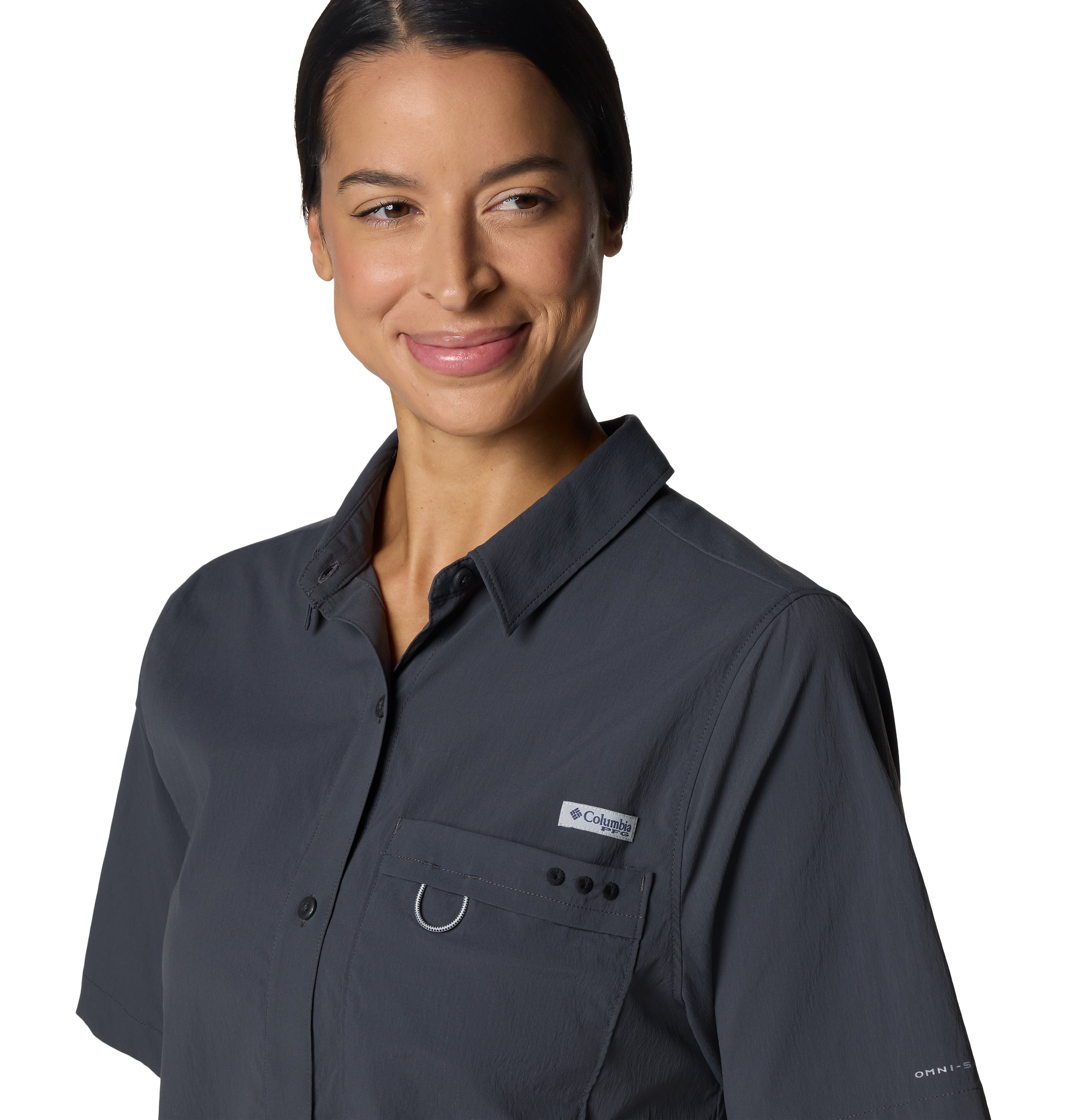 Camisa de manga corta para mujer Columbia Wild Cast