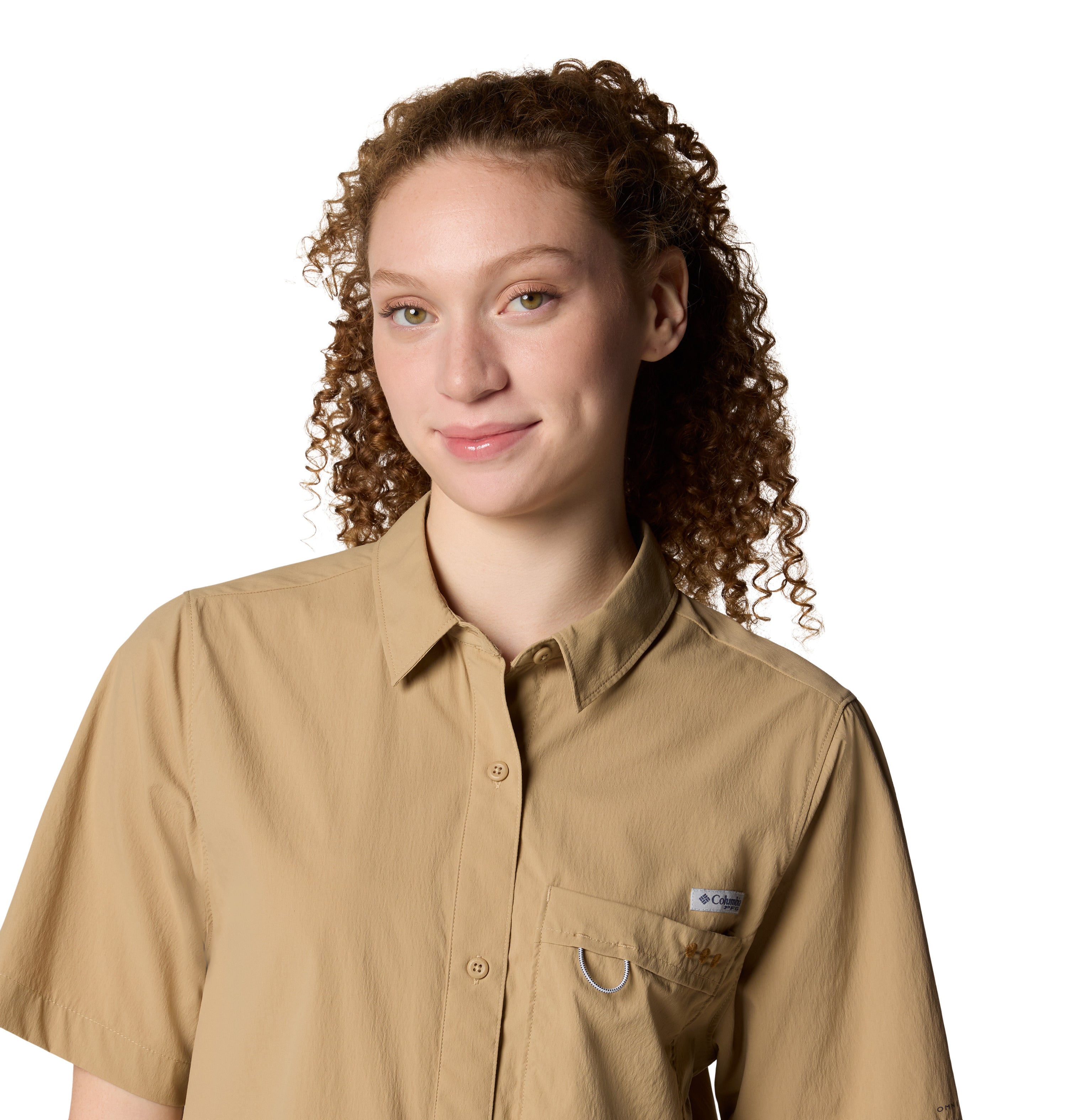 Camisa de manga corta para mujer Columbia Wild Cast