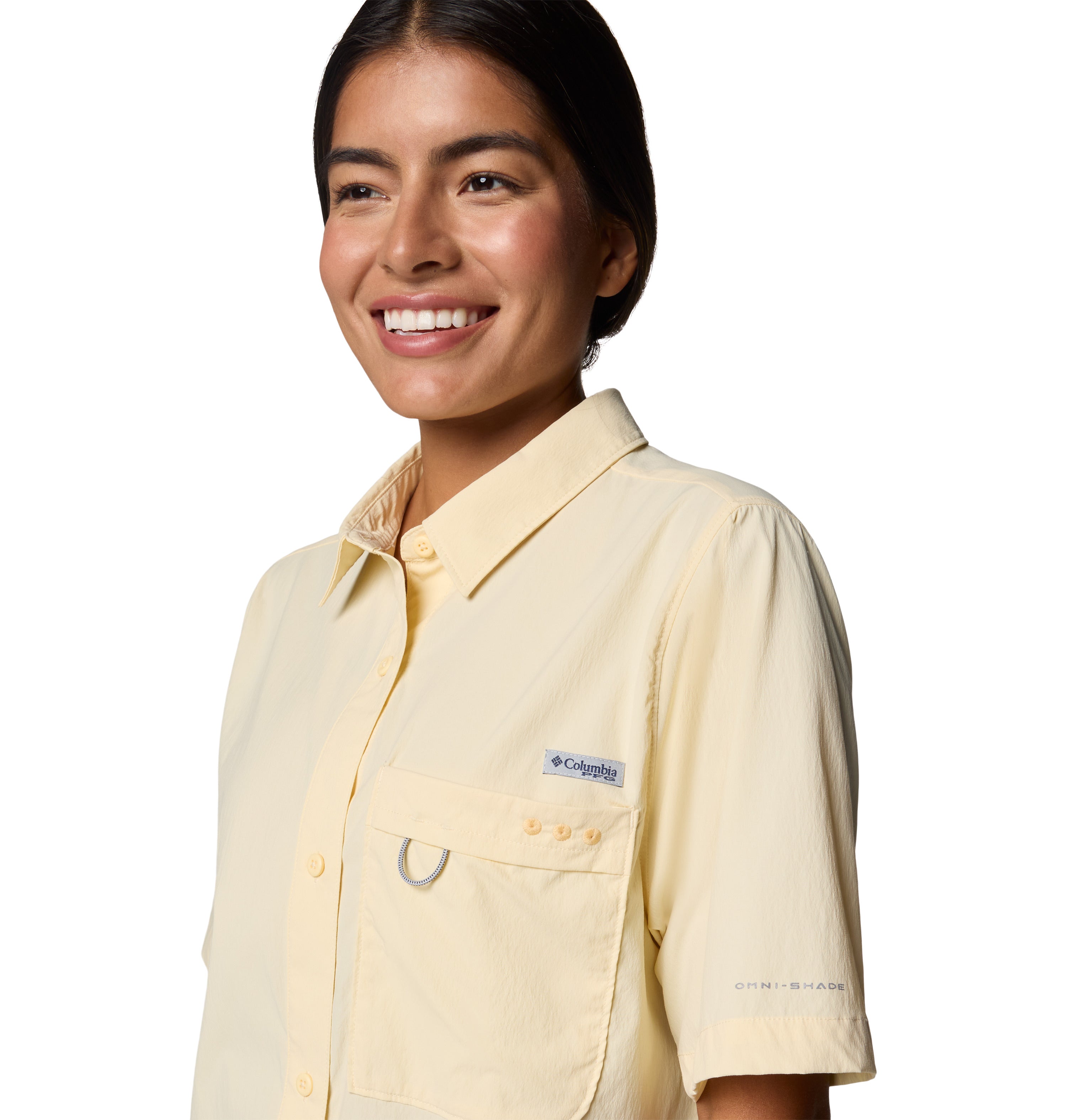 Camisa de manga corta para mujer Columbia Wild Cast