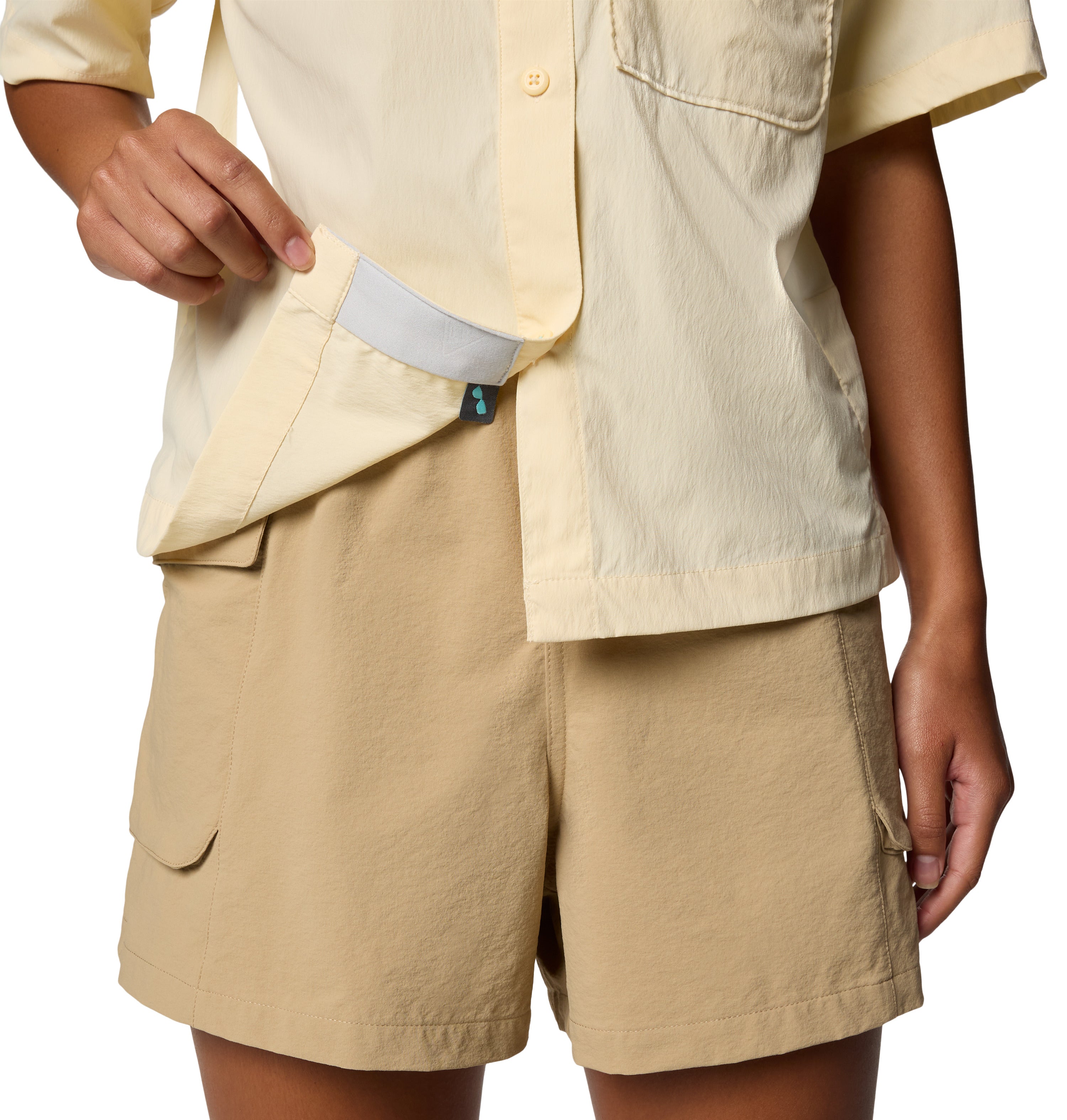 Camisa de manga corta para mujer Columbia Wild Cast