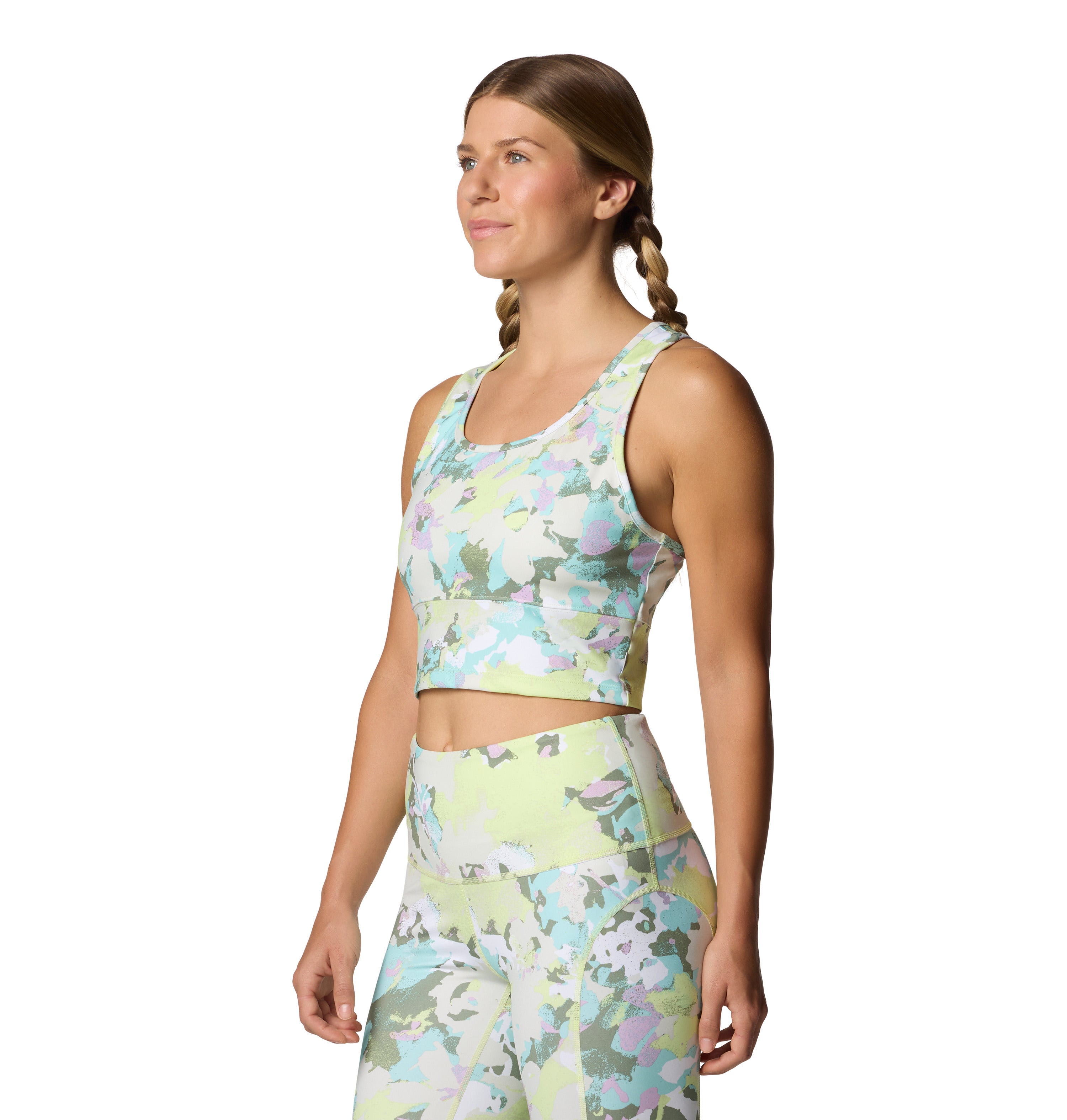 Top para mujer Columbia PFG Open Water Cropped Tank