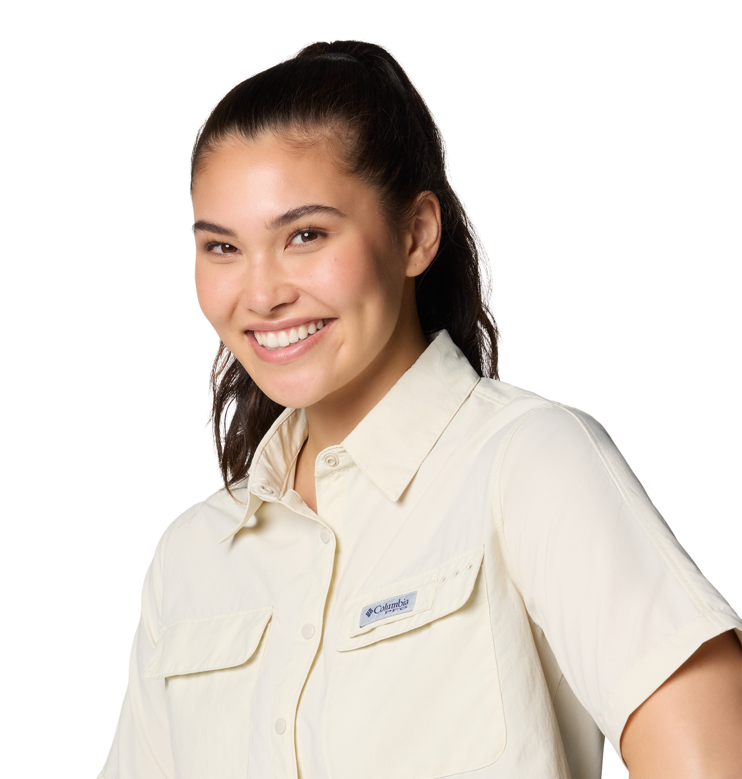 Camisa de manga corta para mujer Columbia PFG Open Water