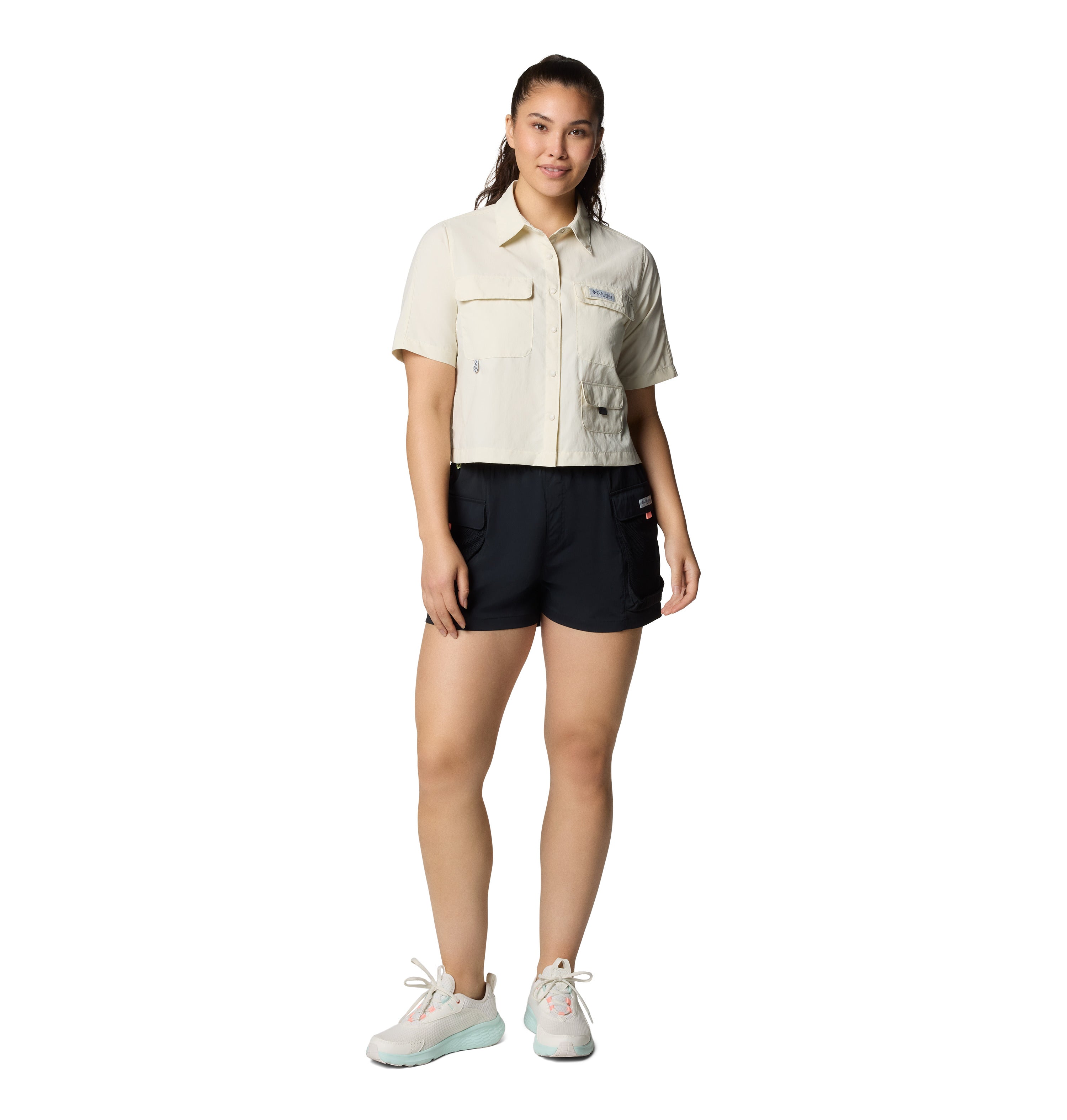 Camisa de manga corta para mujer Columbia PFG Open Water