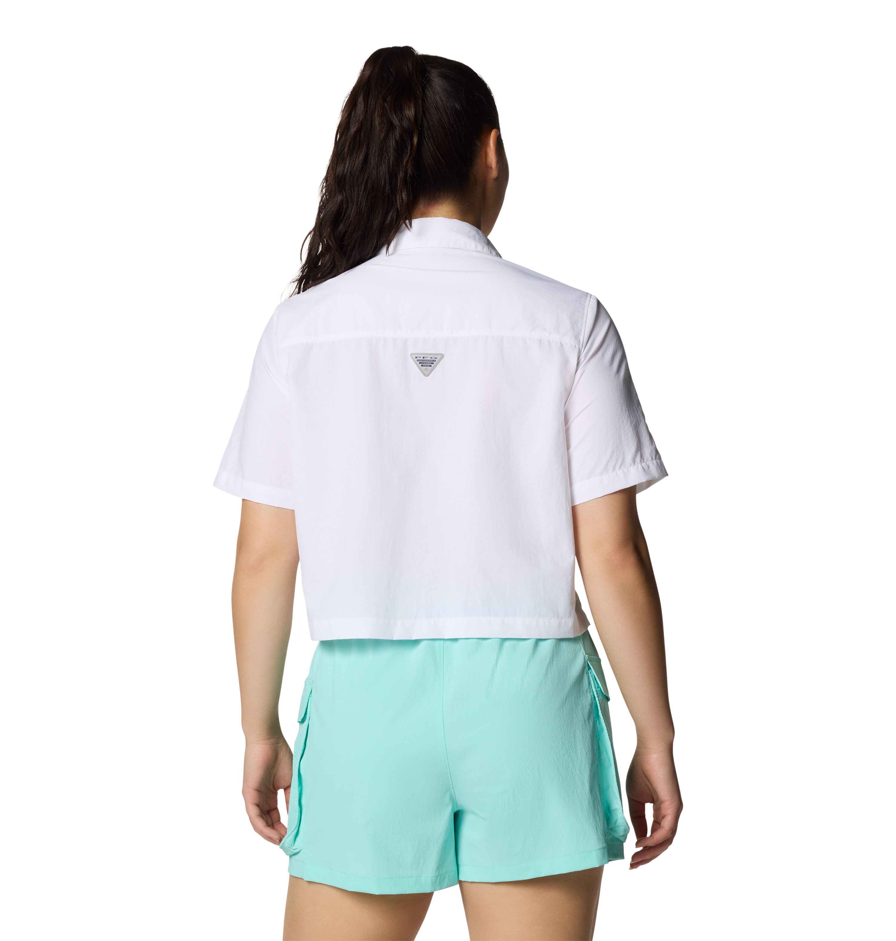 Camisa de manga corta para mujer Columbia PFG Open Water