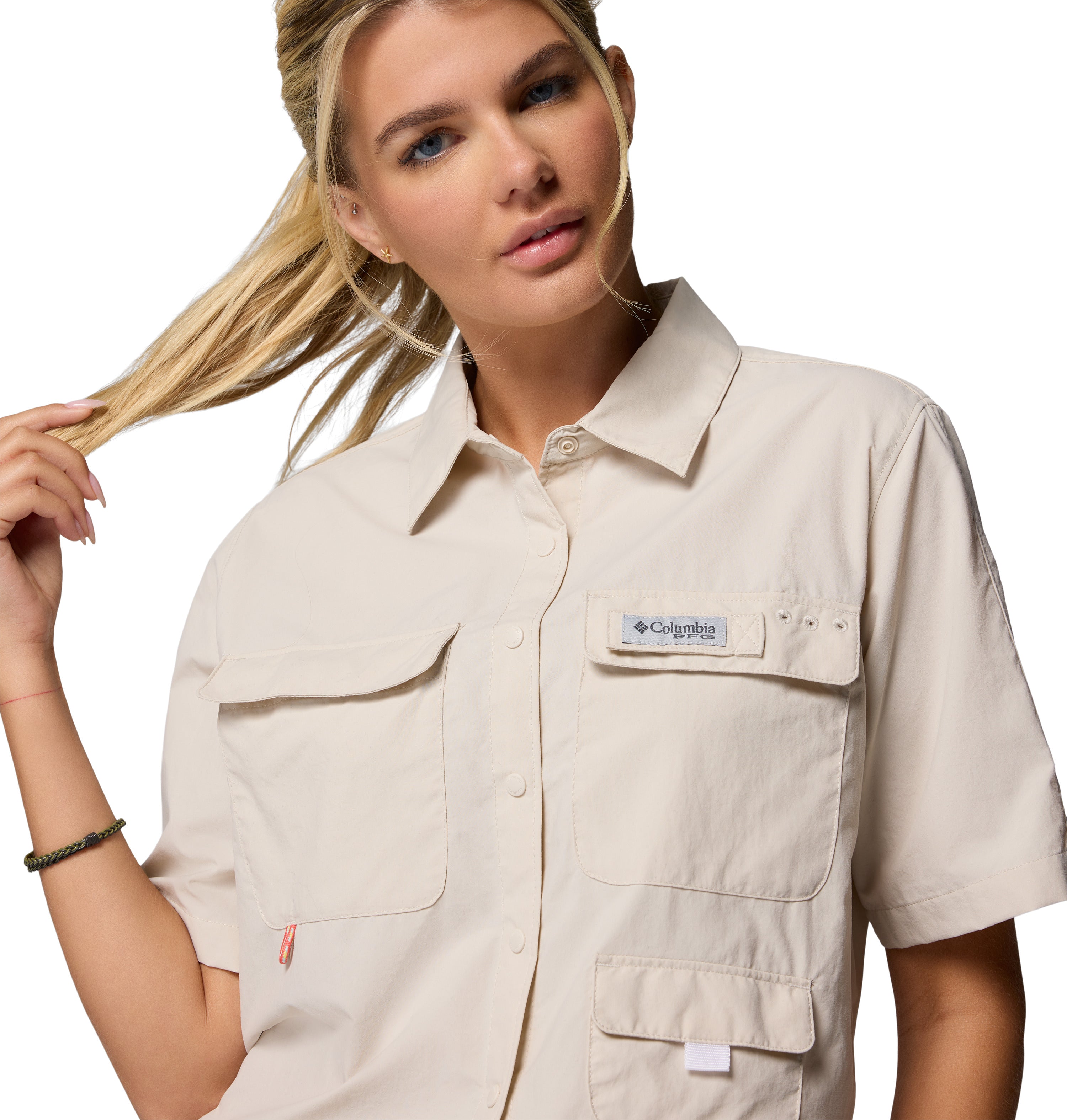 Camisa manga larga para Mujer Columbia PFG Open Water Short Sleeve Shirt