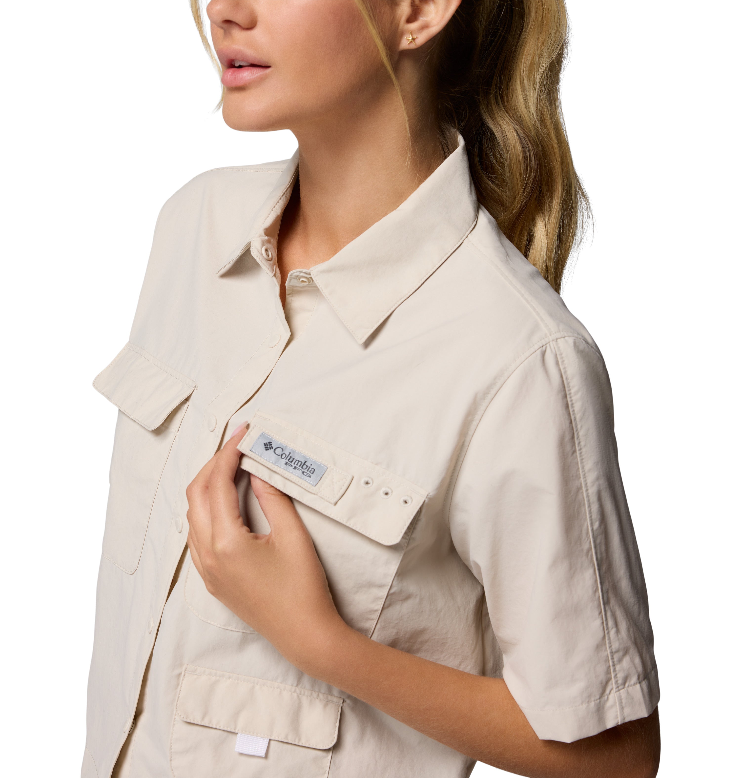 Camisa manga larga para Mujer Columbia PFG Open Water Short Sleeve Shirt