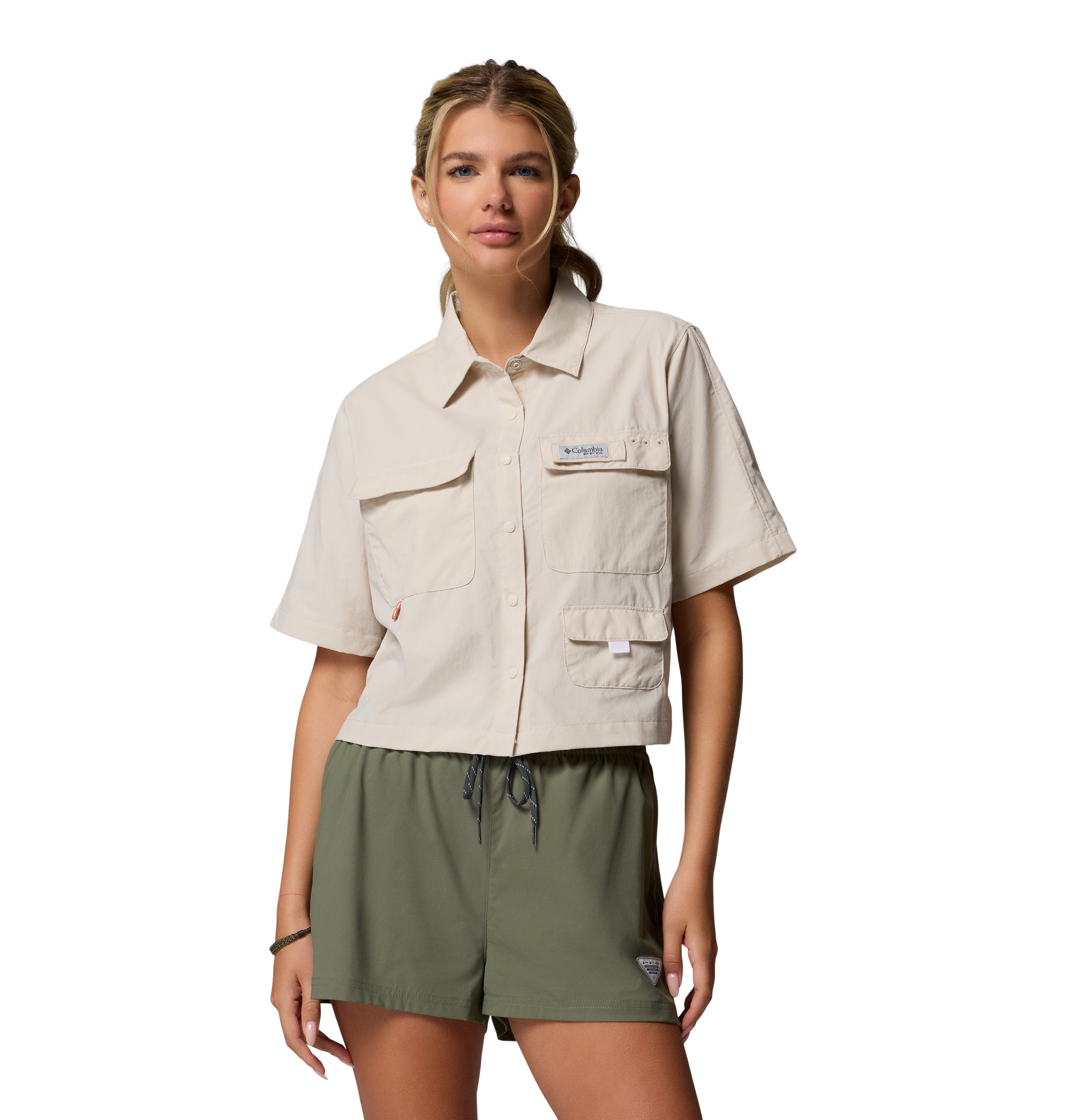 Camisa manga larga para Mujer Columbia PFG Open Water Short Sleeve Shirt