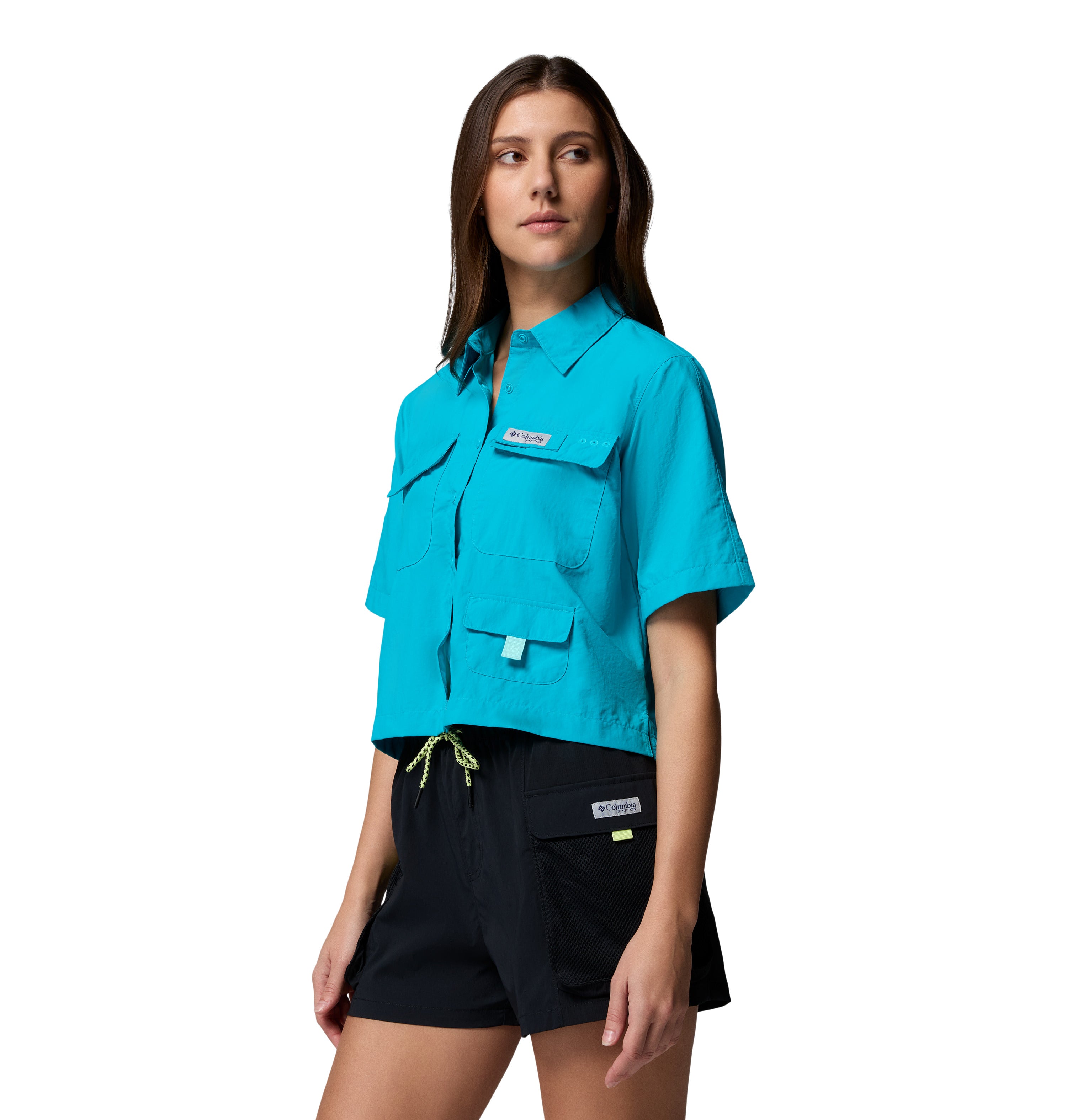 Camisa manga larga para Mujer Columbia PFG Open Water Short Sleeve Shirt