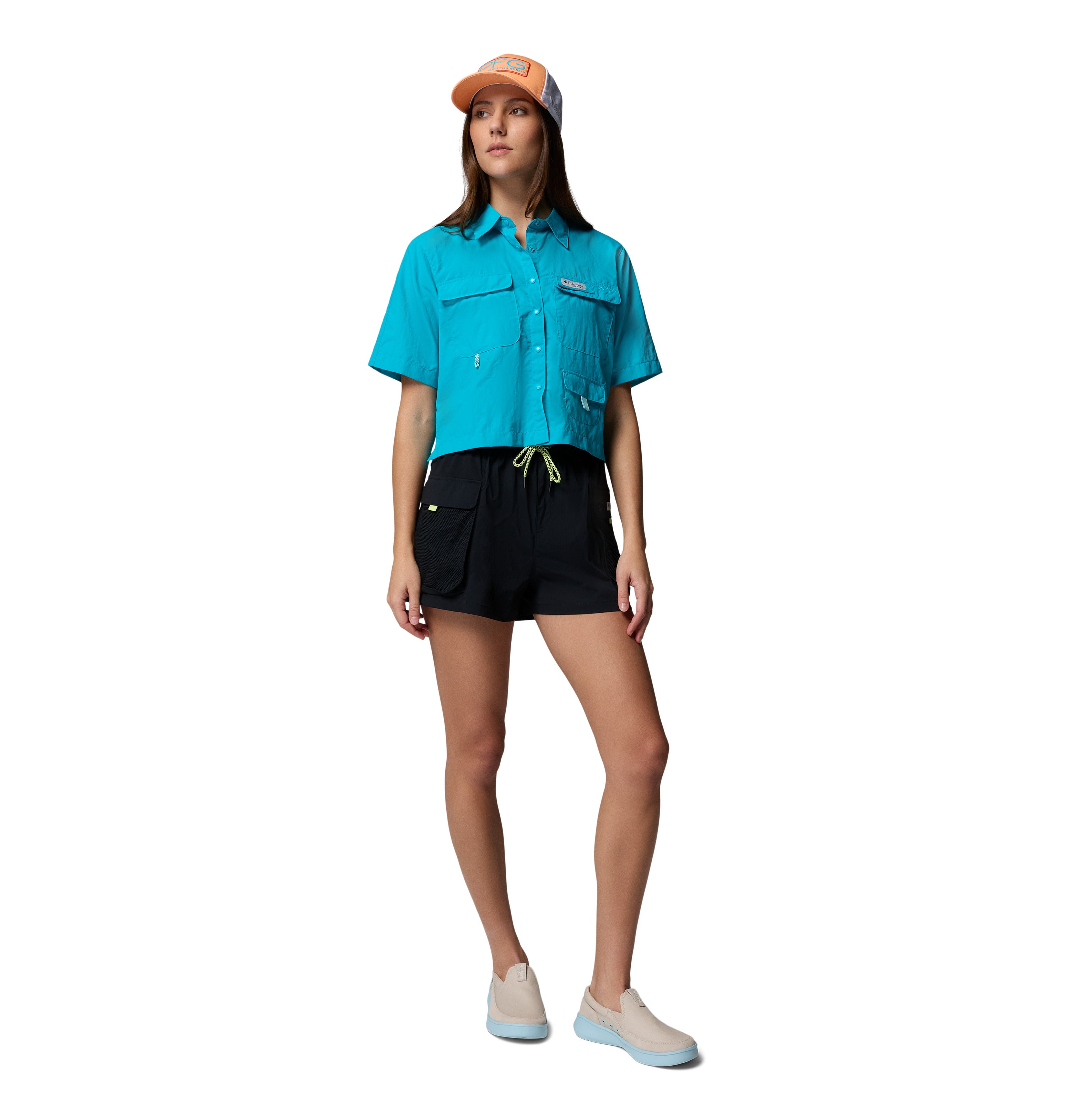 Camisa manga larga para Mujer Columbia PFG Open Water Short Sleeve Shirt