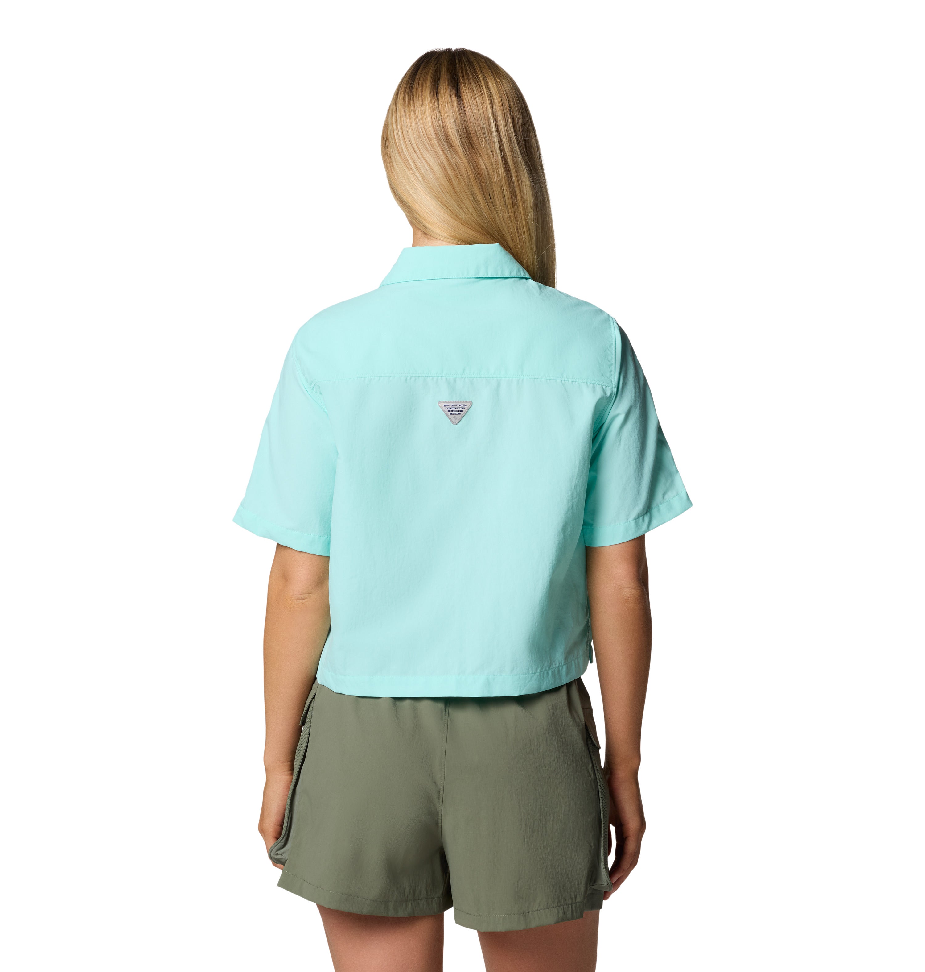 Camisa de manga corta para mujer Columbia PFG Open Water