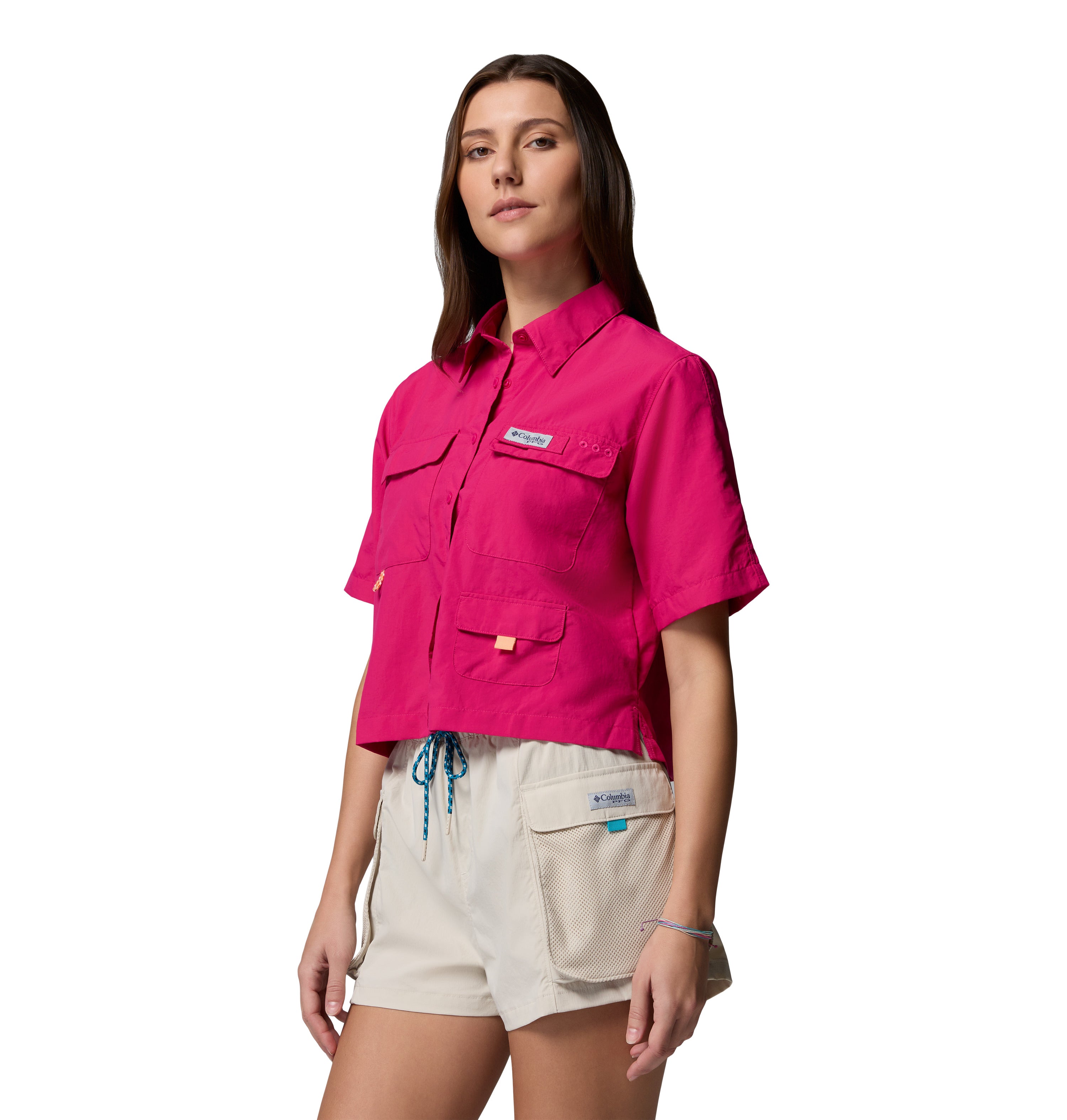 Camisa manga larga para Mujer Columbia PFG Open Water Short Sleeve Shirt
