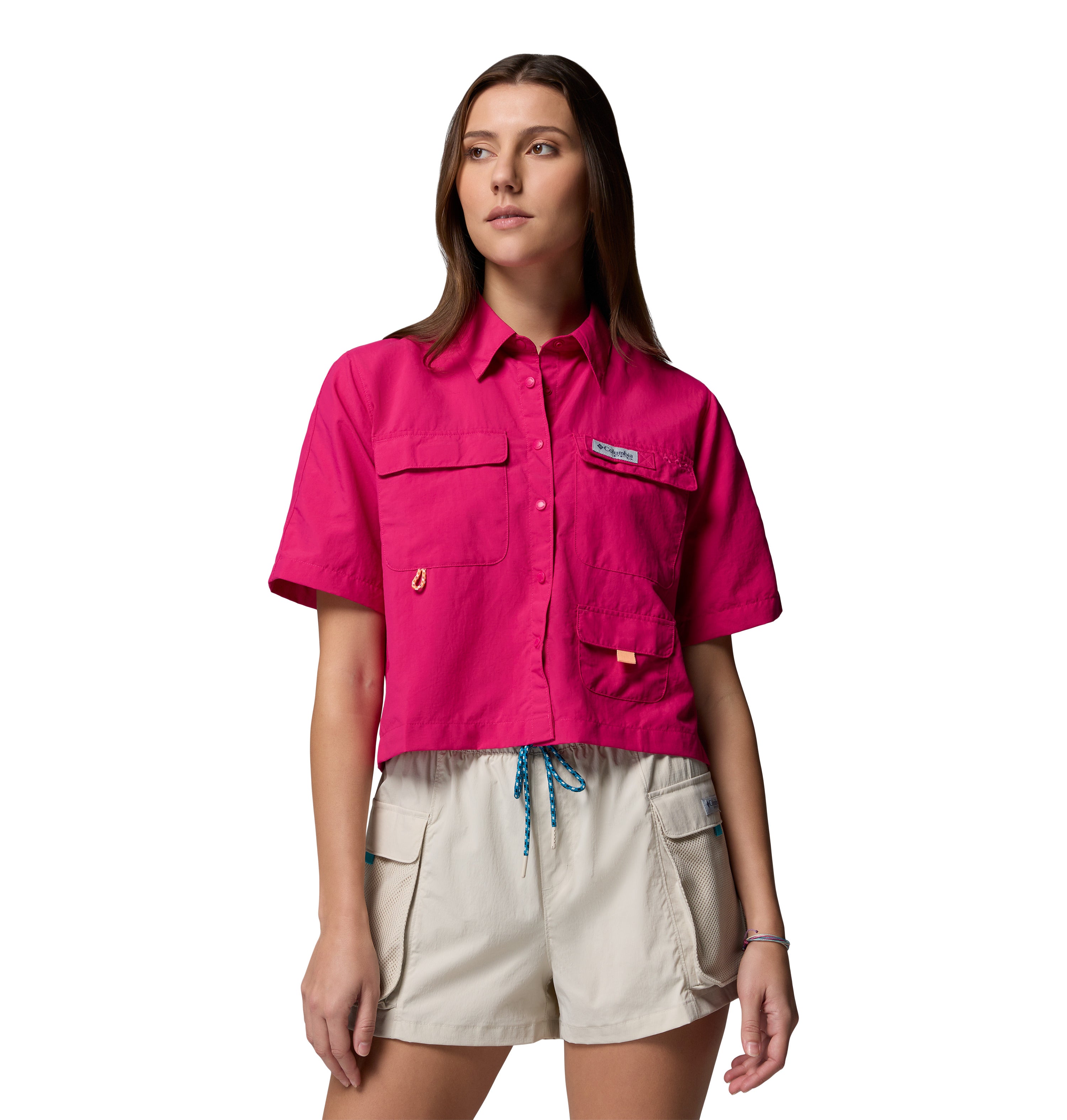 Camisa manga larga para Mujer Columbia PFG Open Water Short Sleeve Shirt
