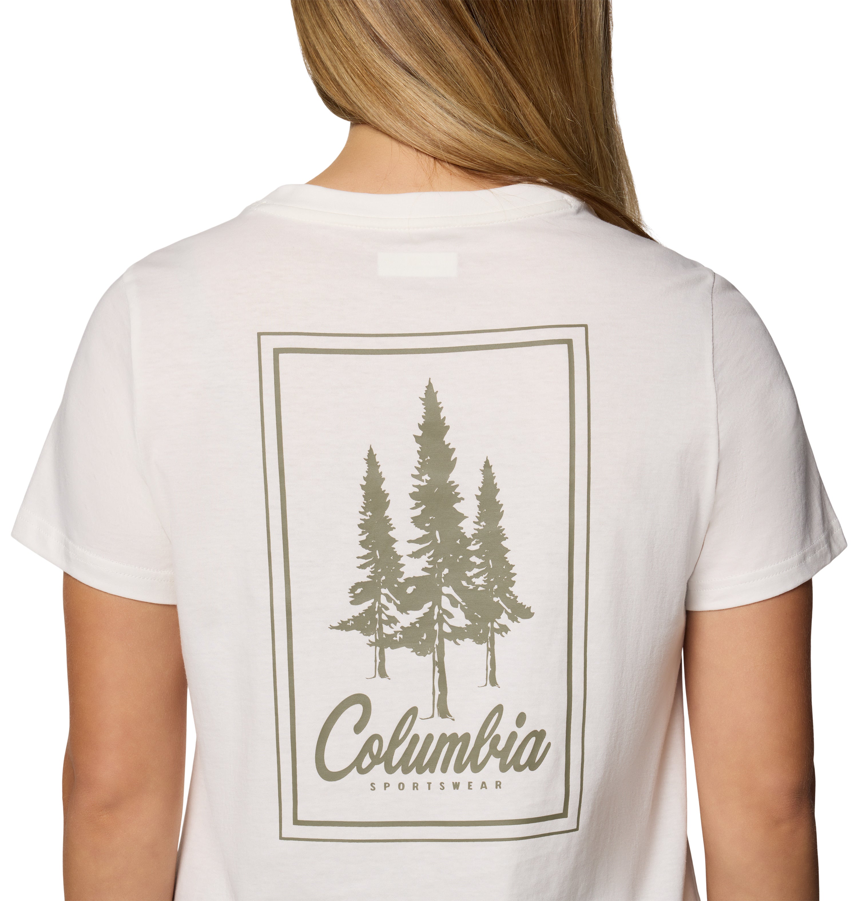 Playera de manga corta para mujer Columbia Rolling Bend Graphic