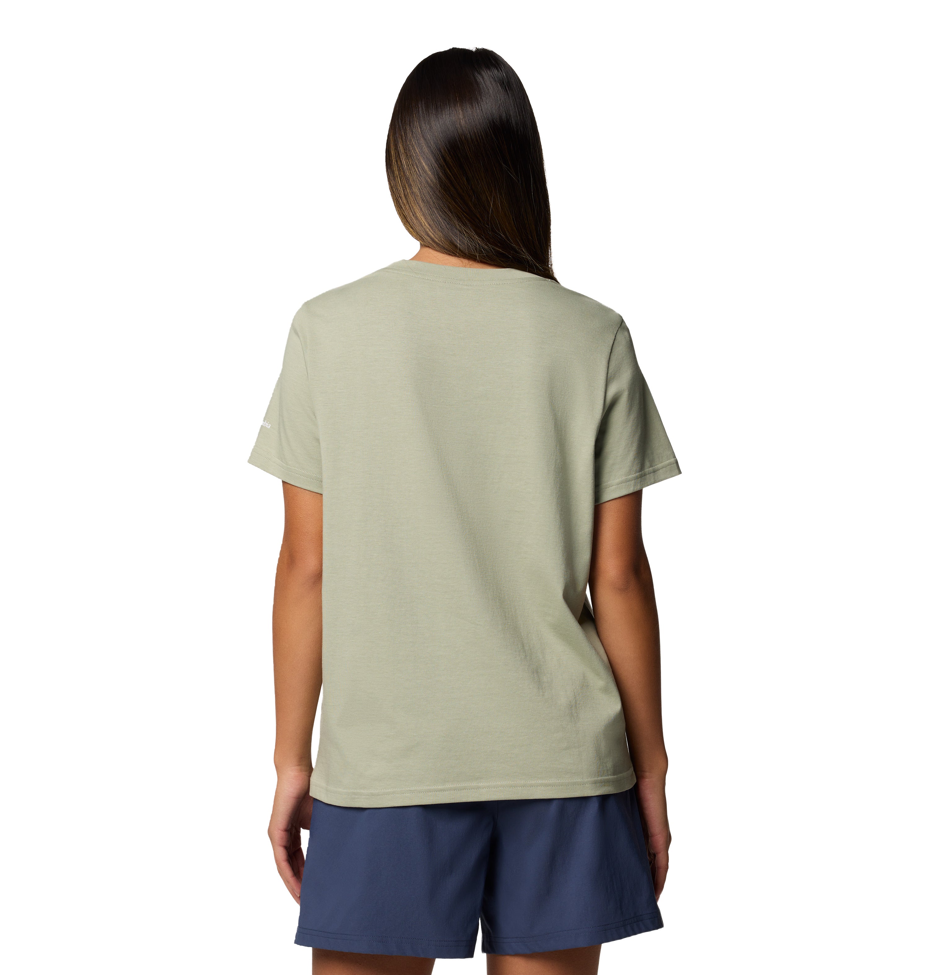 Playera de manga corta para mujer Columbia Rolling Bend Graphic