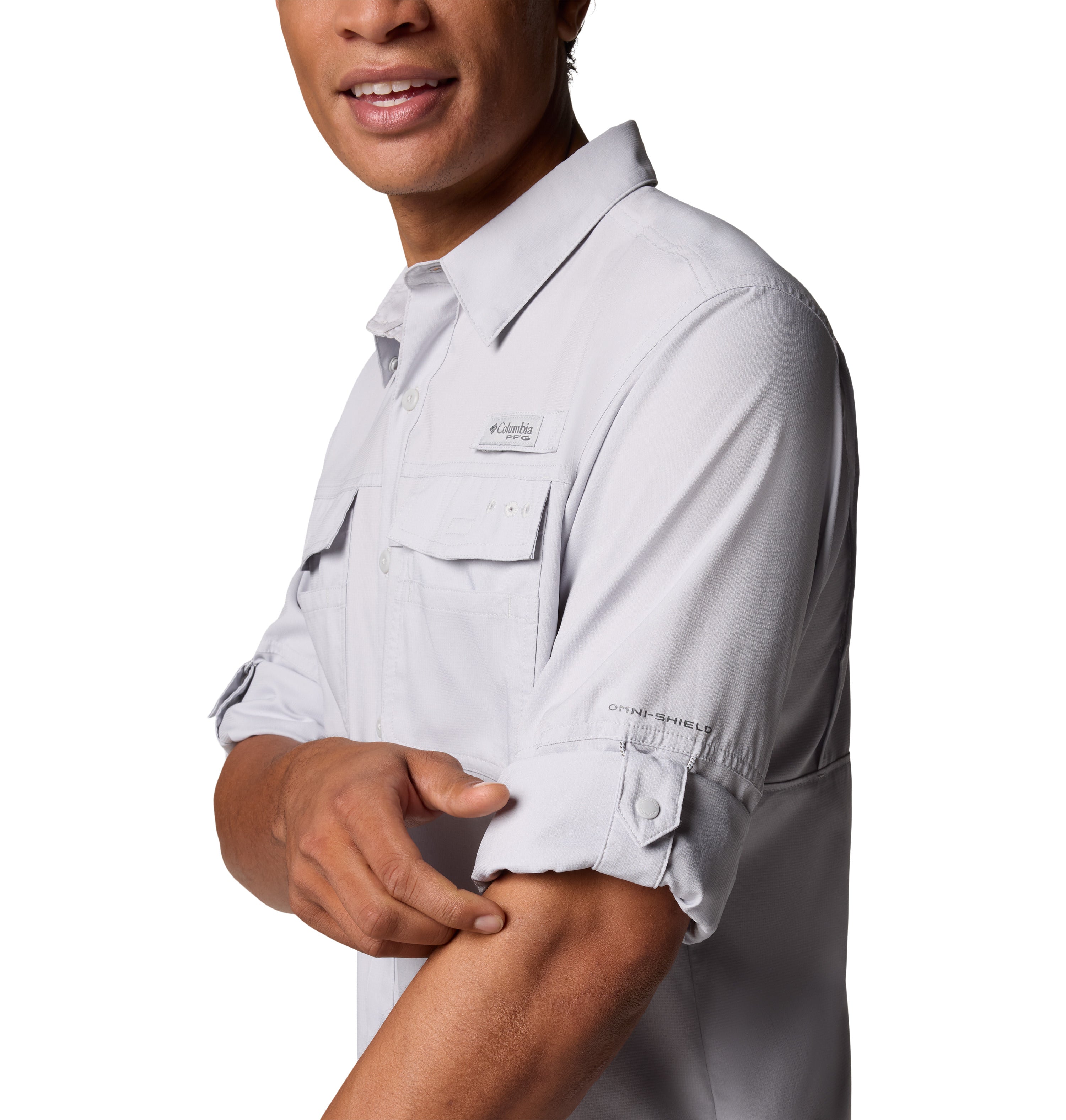 Camisa de manga larga para hombre Columbia Blood and Guts V