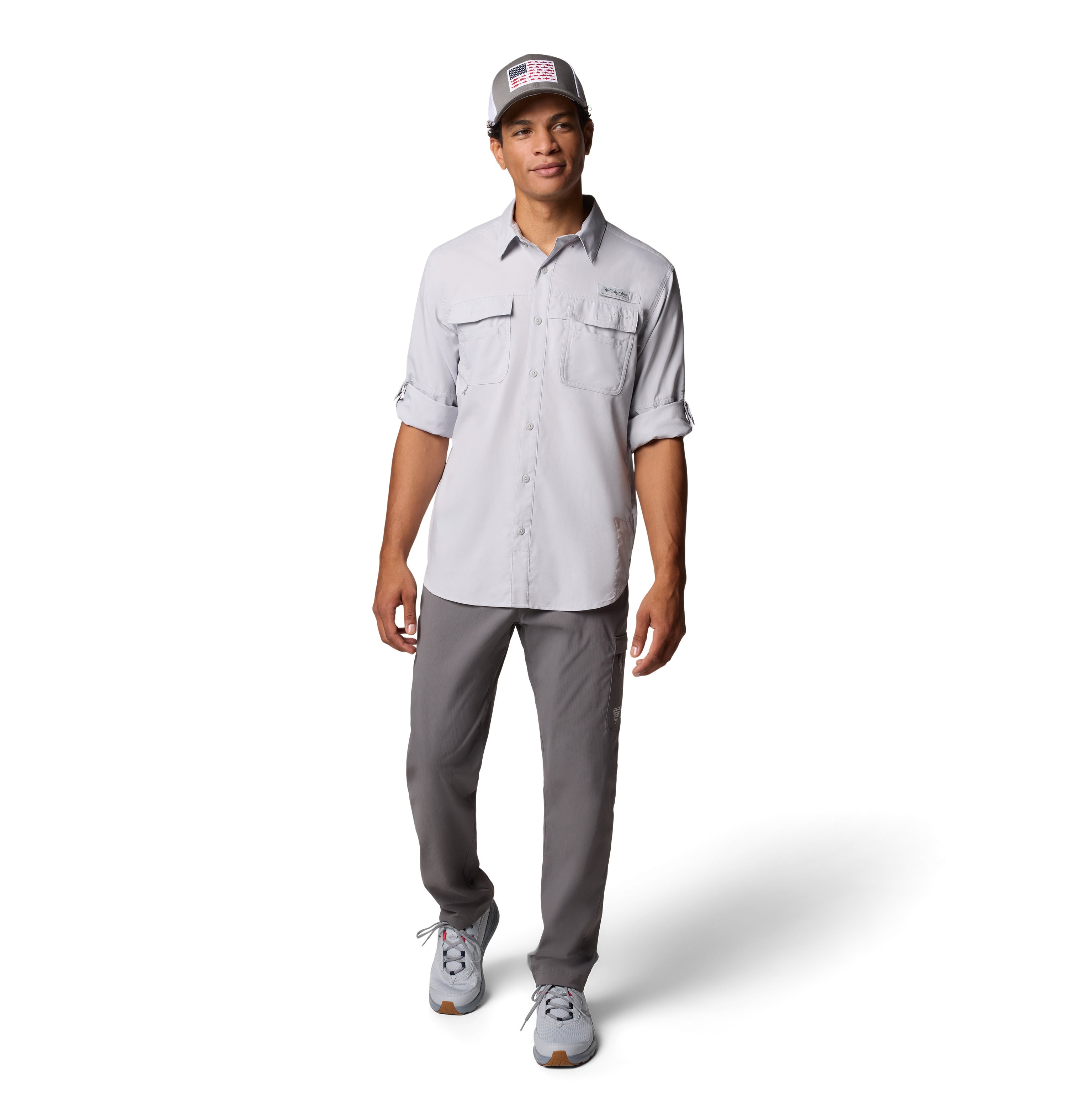 Camisa de manga larga para hombre Columbia Blood and Guts V