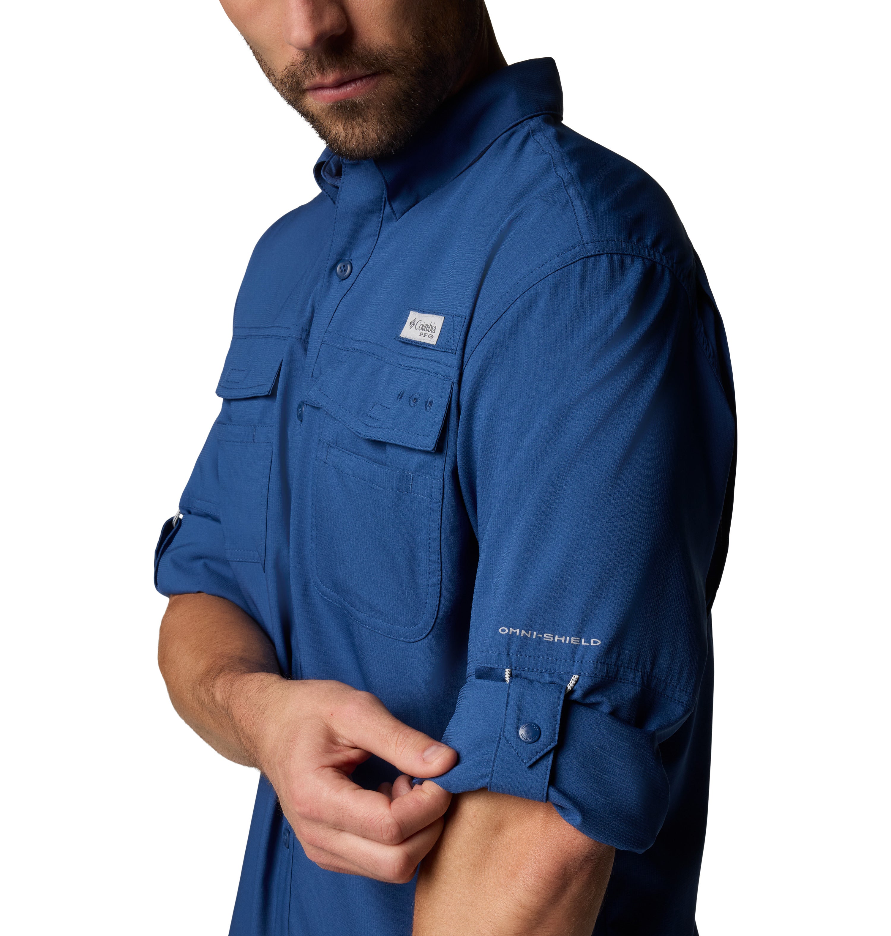 Camisa de manga larga para hombre Columbia Blood and Guts V