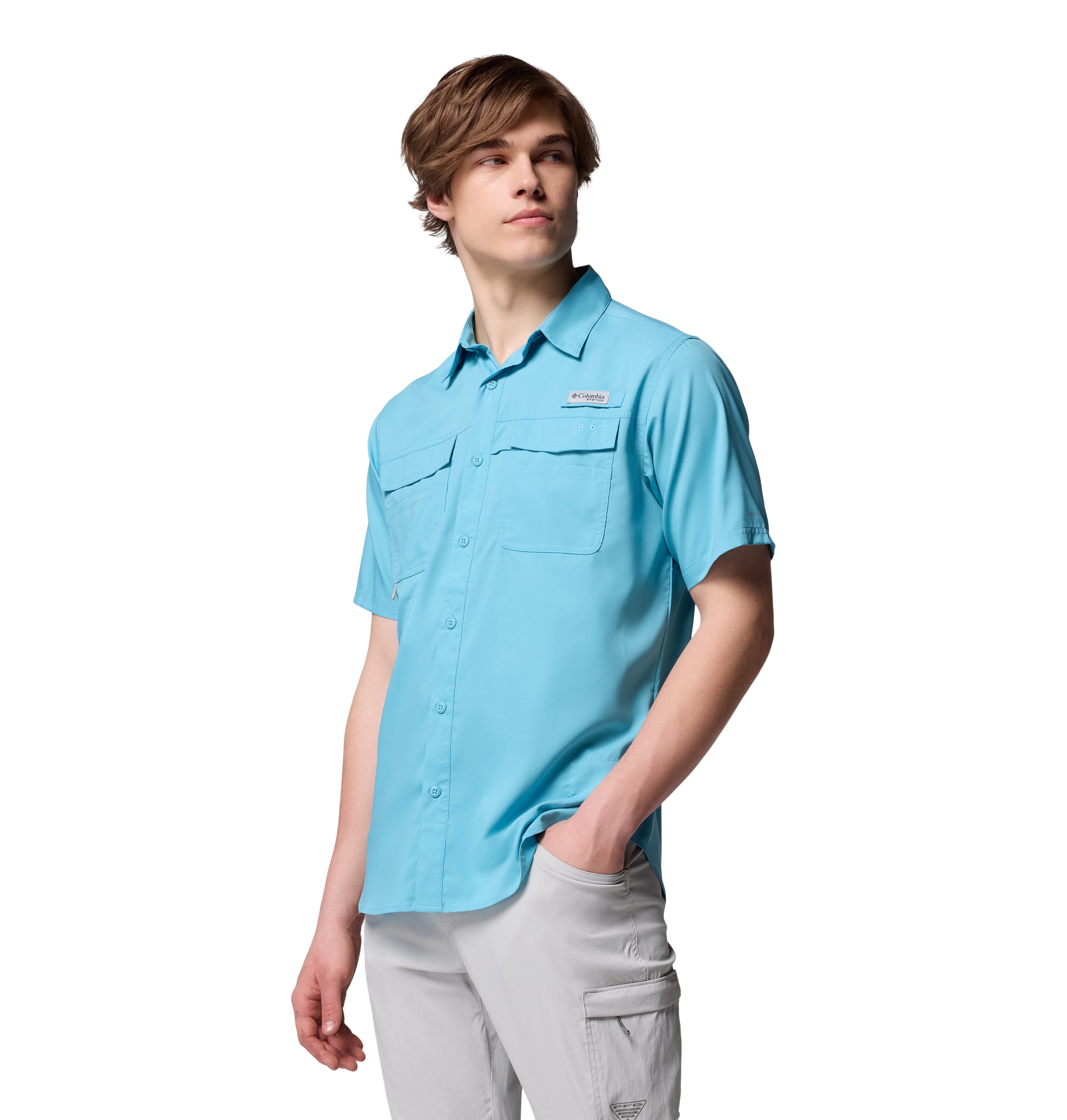 Camisa de manga corta para hombre Columbia Blood and Guts V