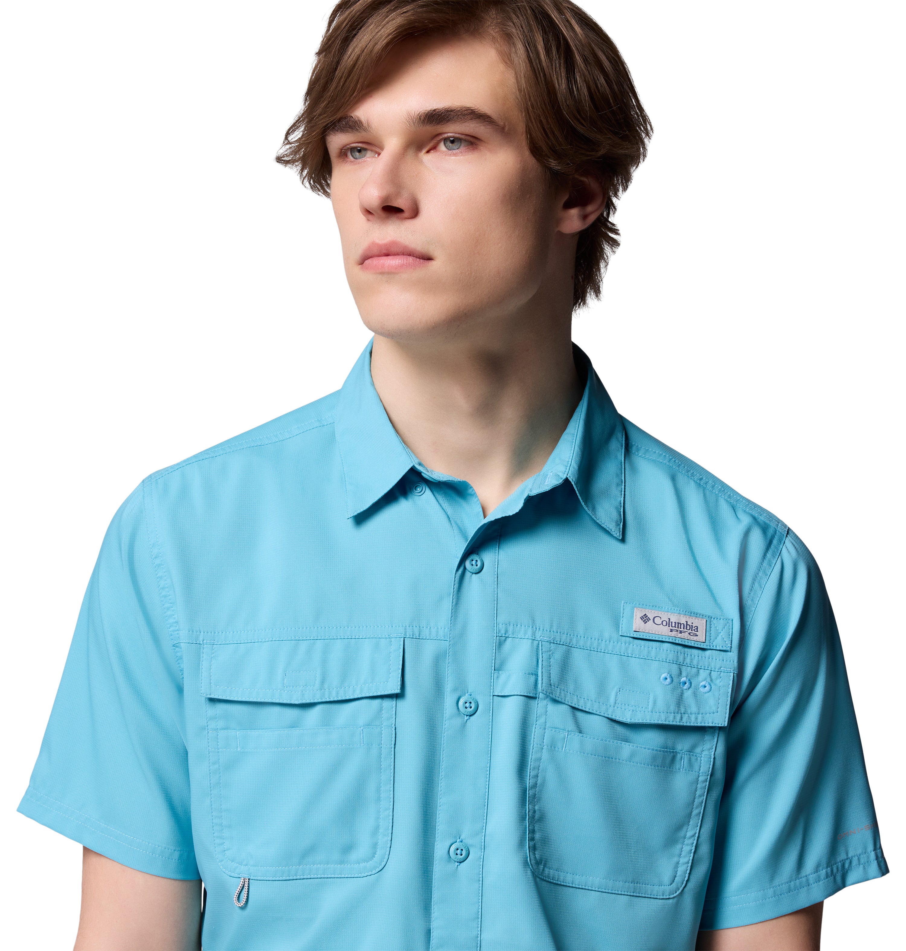 Camisa de manga corta para hombre Columbia Blood and Guts V