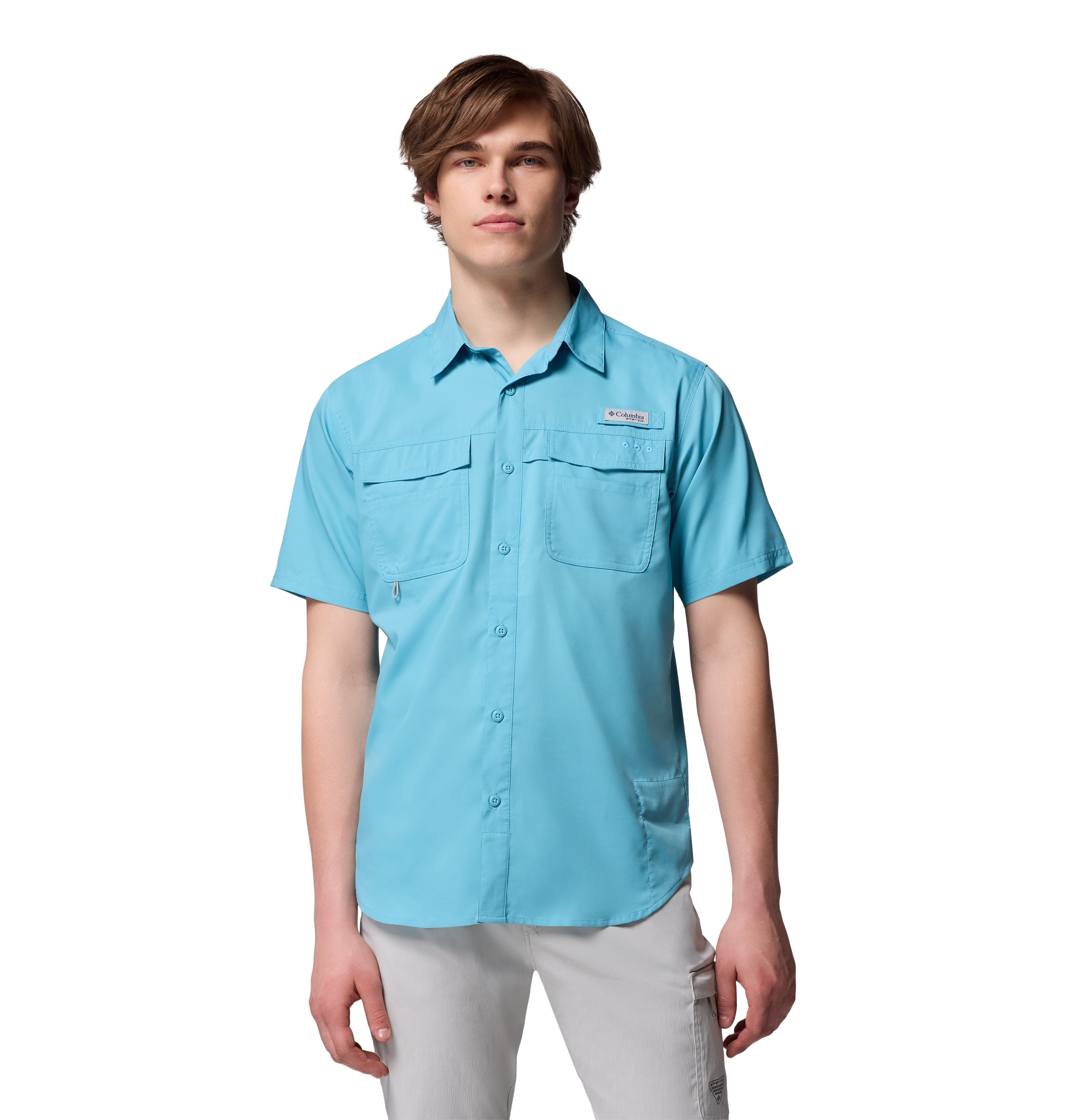 Camisa de manga corta para hombre Columbia Blood and Guts V