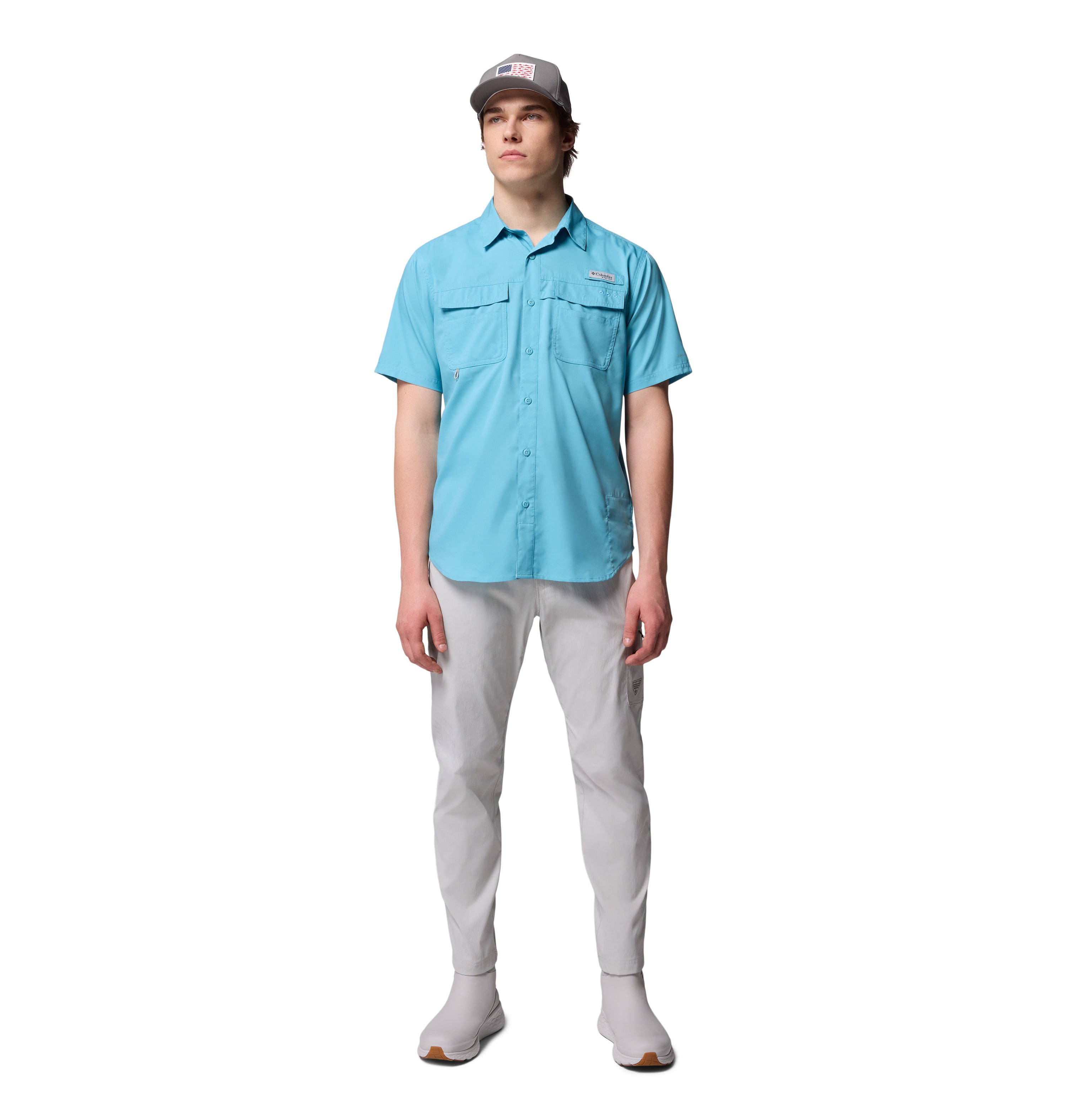 Camisa de manga corta para hombre Columbia Blood and Guts V