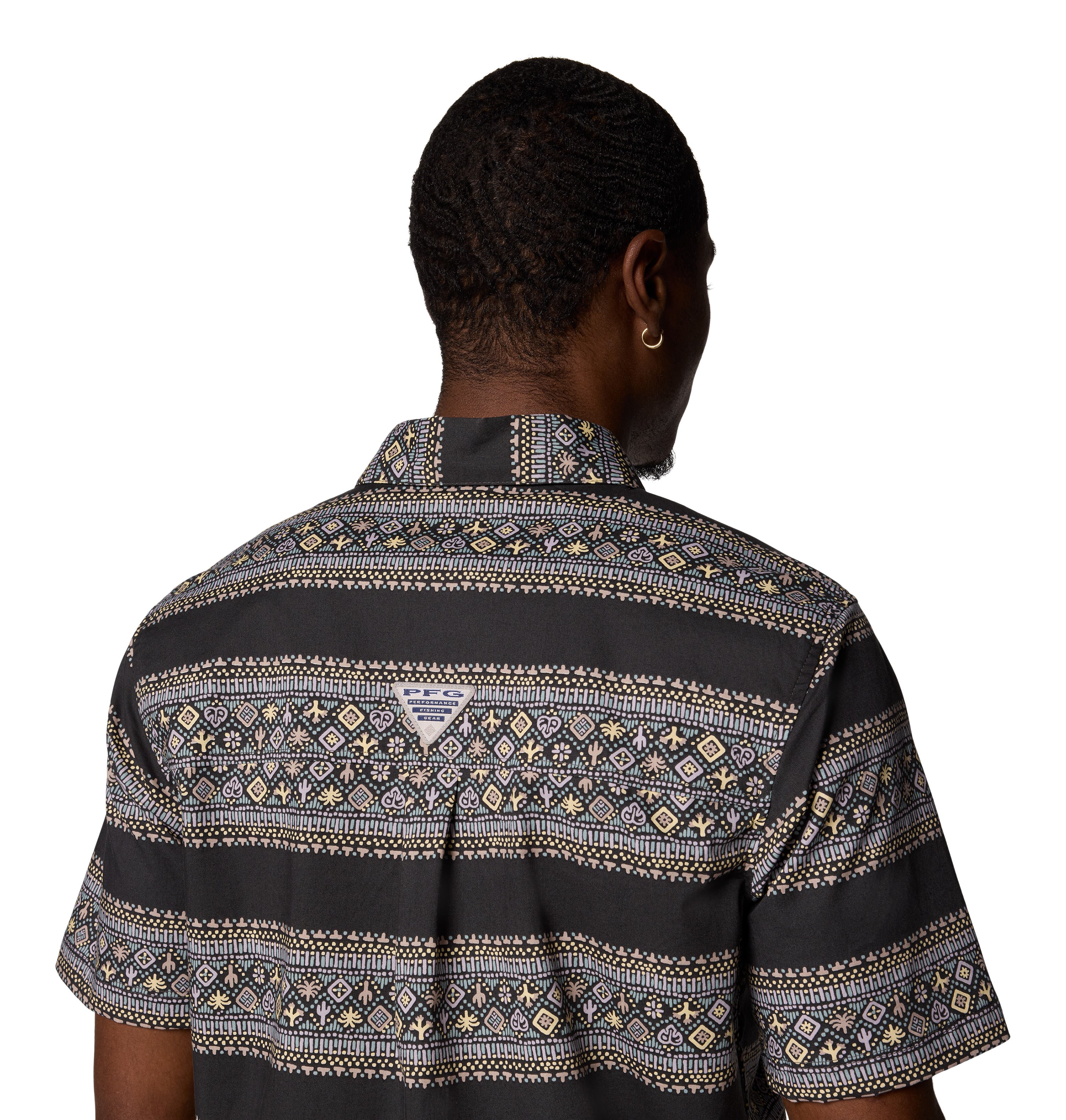 Camisa de manga corta para hombre Columbia Wild Cast Cam