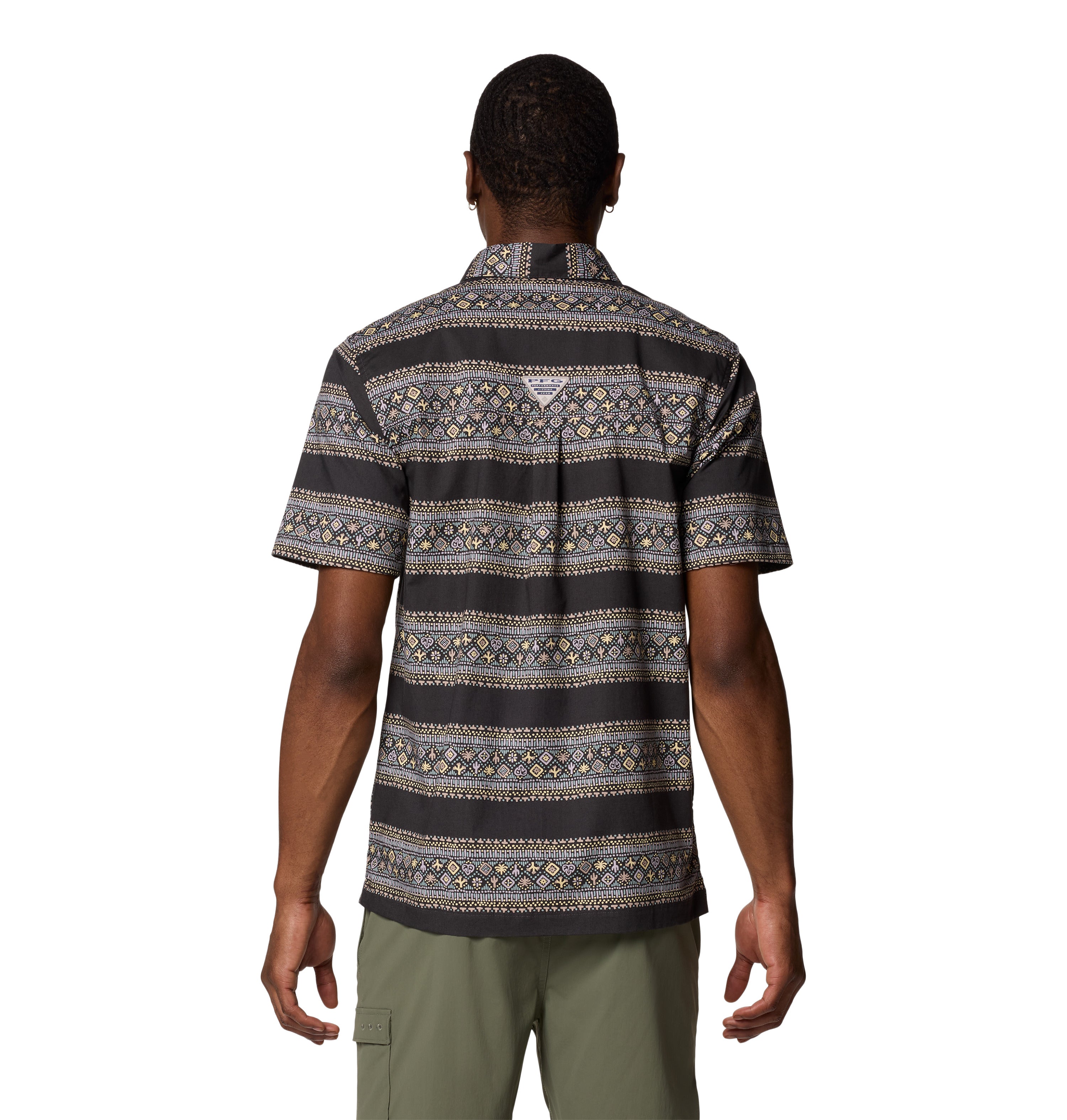 Camisa de manga corta para hombre Columbia Wild Cast Cam