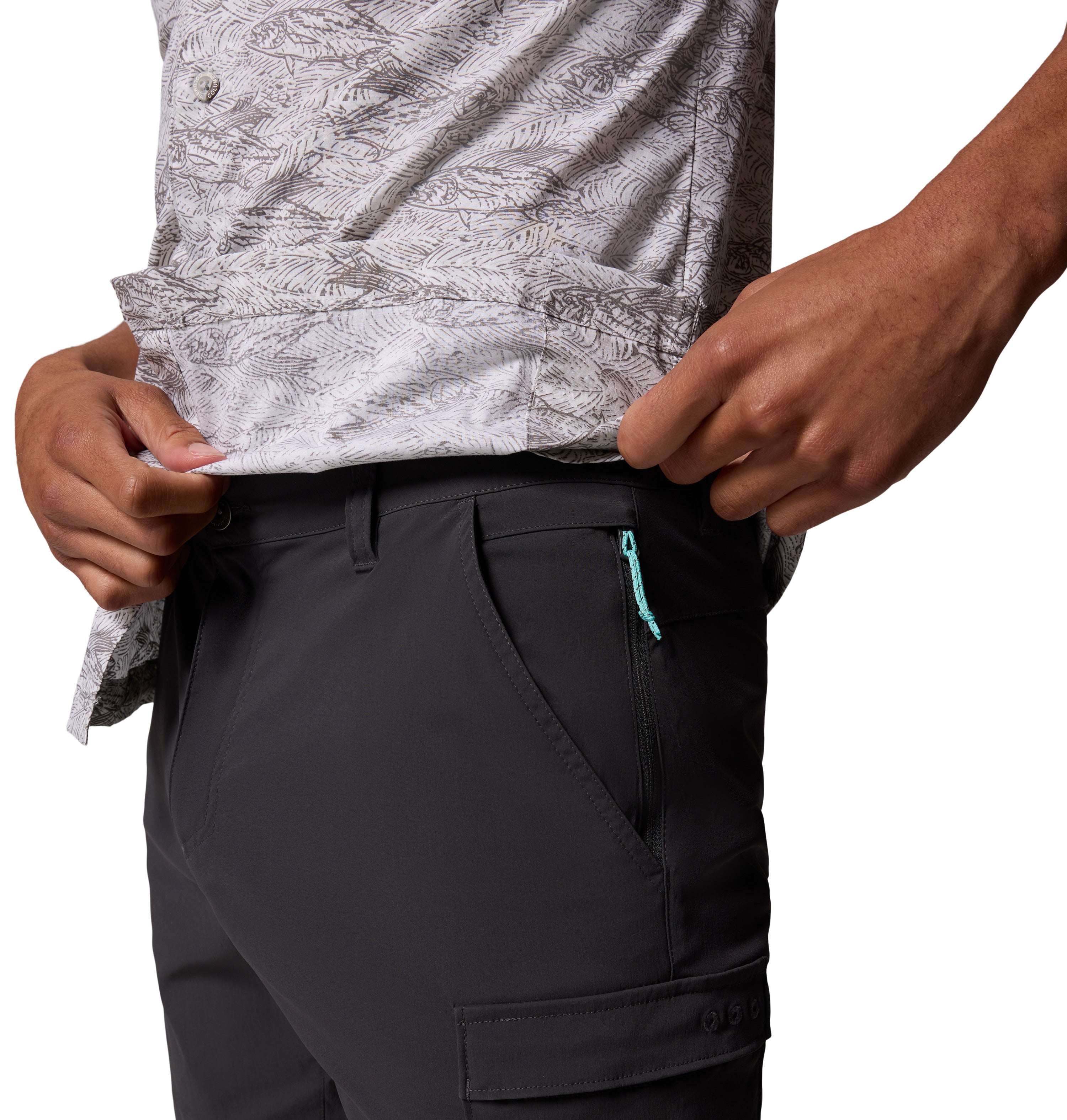 Camisa de manga corta para hombre Columbia Wild Cast Camp