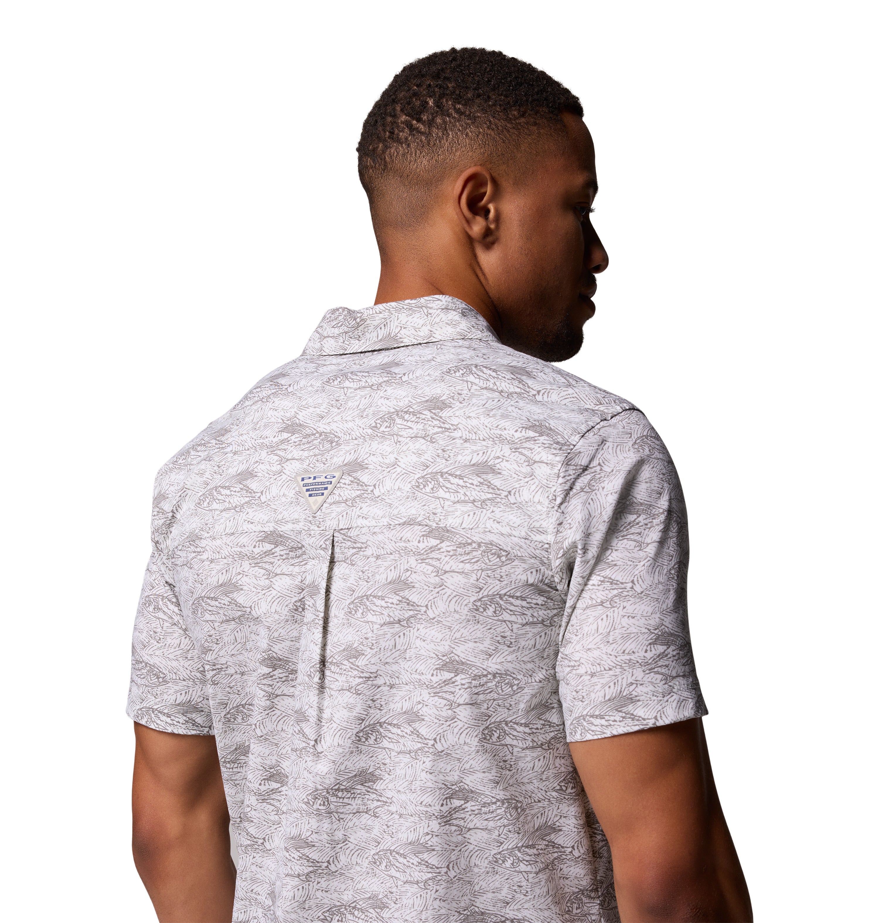 Camisa de manga corta para hombre Columbia Wild Cast Camp