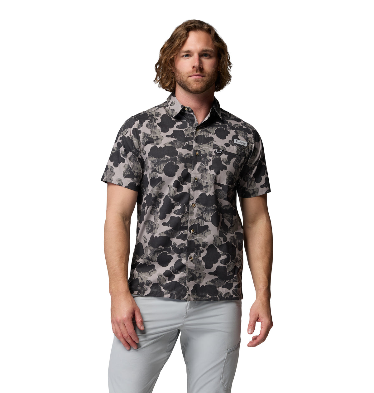 Camisa Oversize para Hombre Columbia Wild Cast Camp Shirt