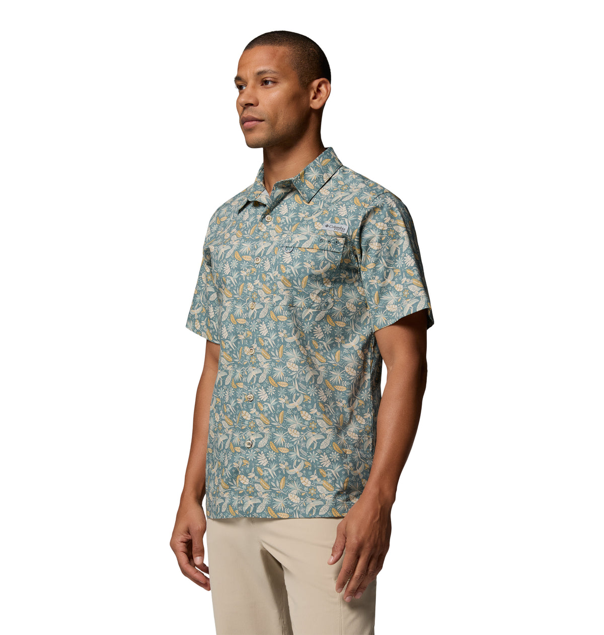 Camisa Oversize para Hombre Columbia Wild Cast Camp Shirt