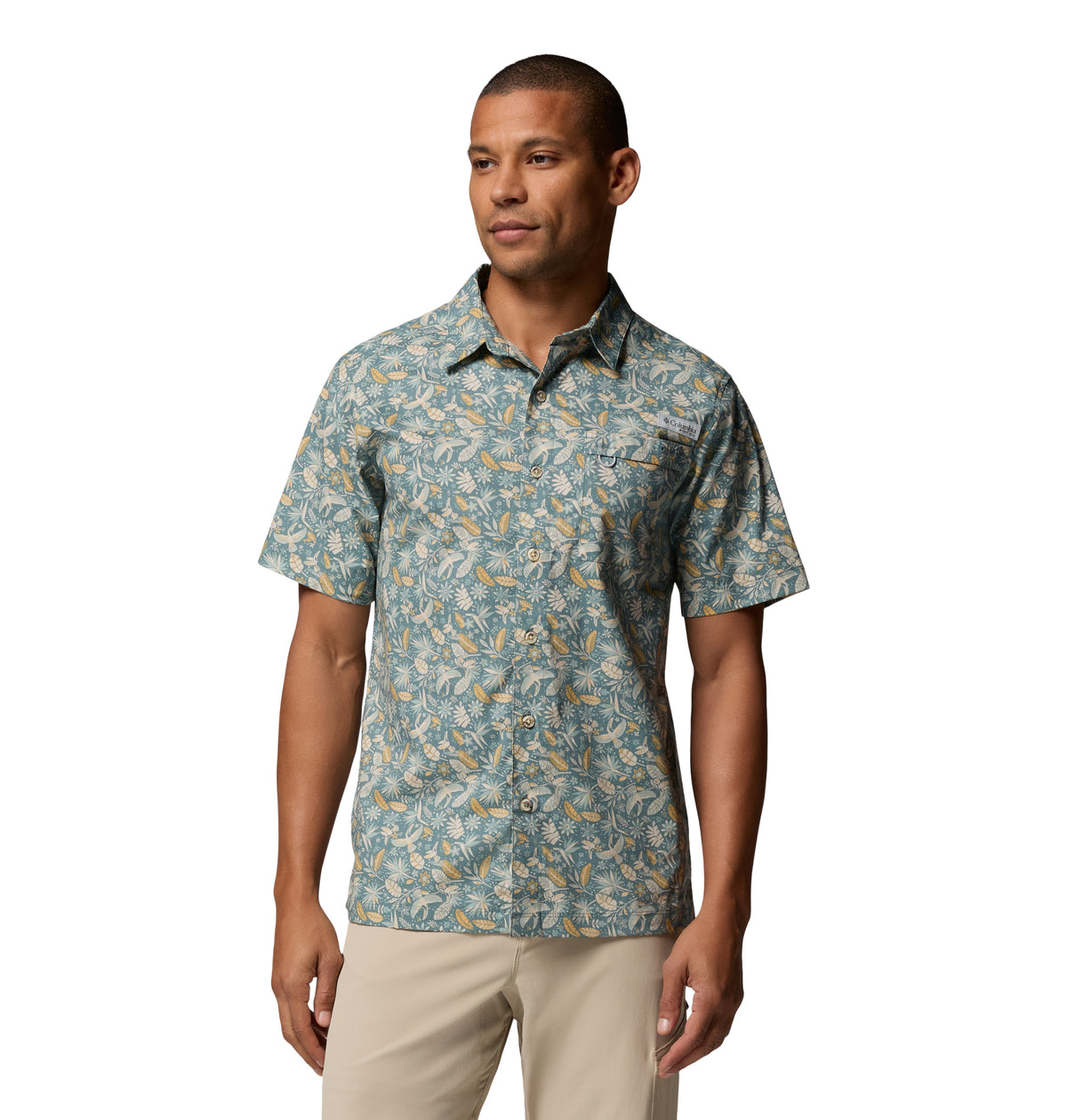 Camisa Oversize para Hombre Columbia Wild Cast Camp Shirt