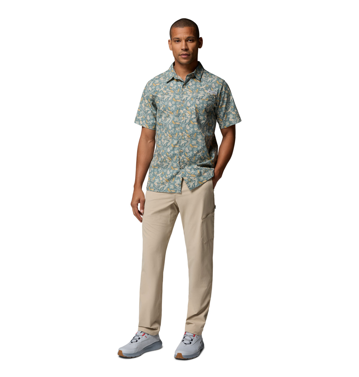 Camisa Oversize para Hombre Columbia Wild Cast Camp Shirt