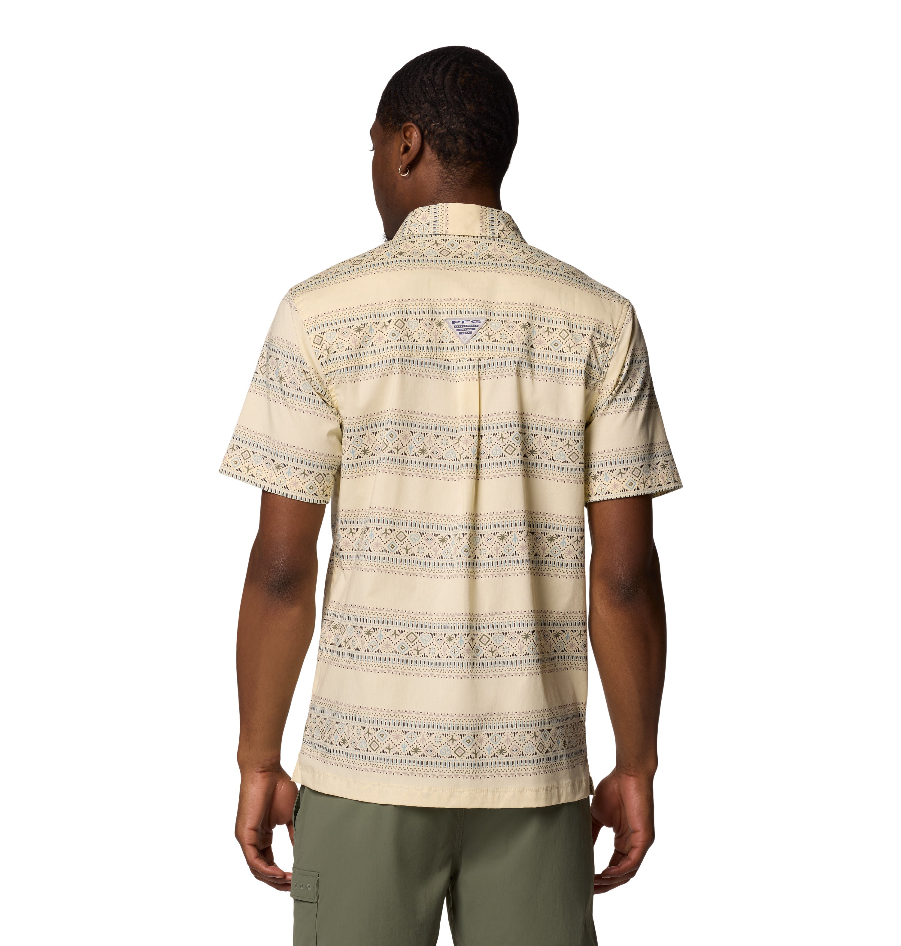 Camisa de manga corta para hombre Columbia Wild Cast Cam