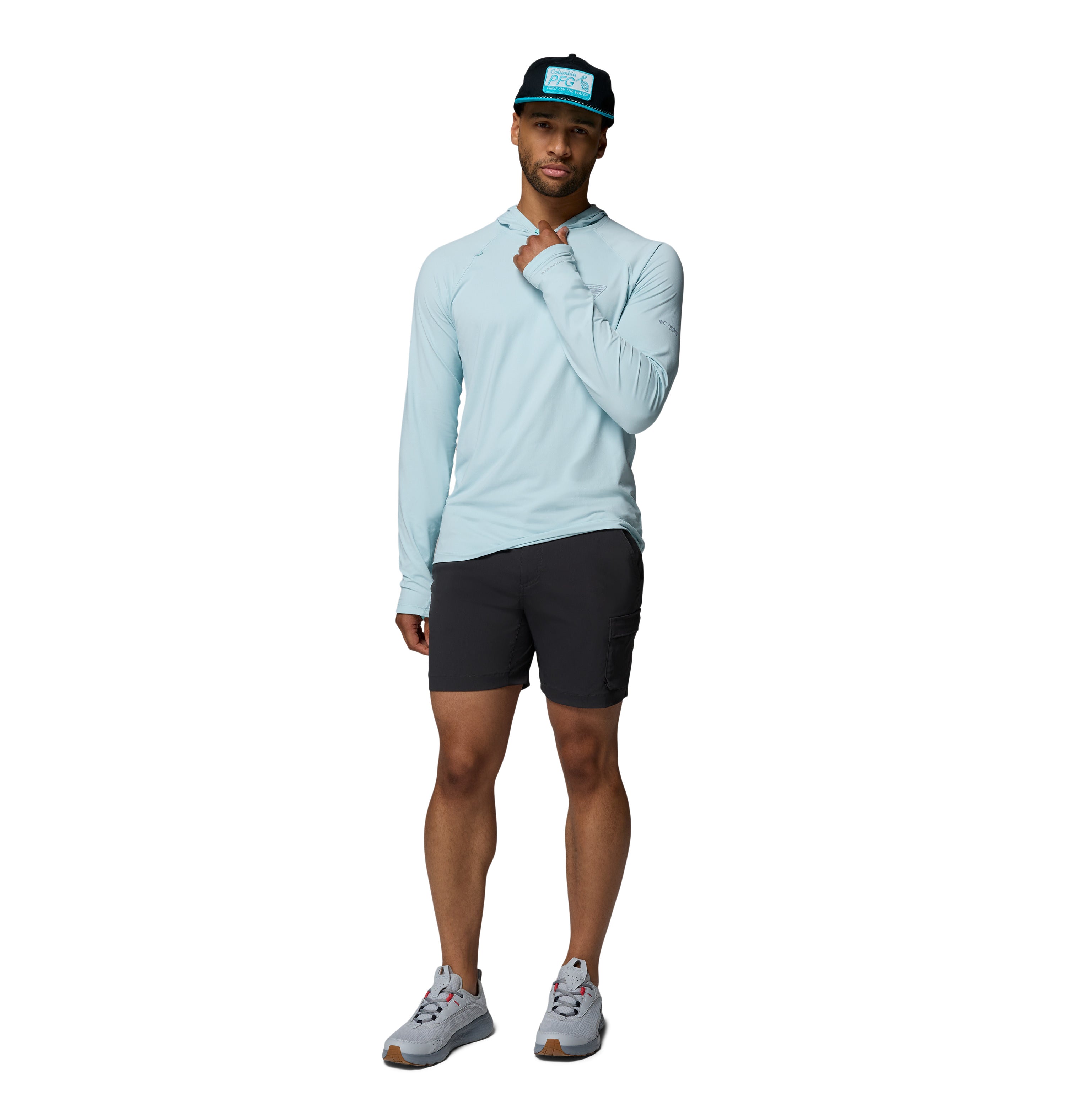 Playera para Hombre Wild Cast Sun Hoodie