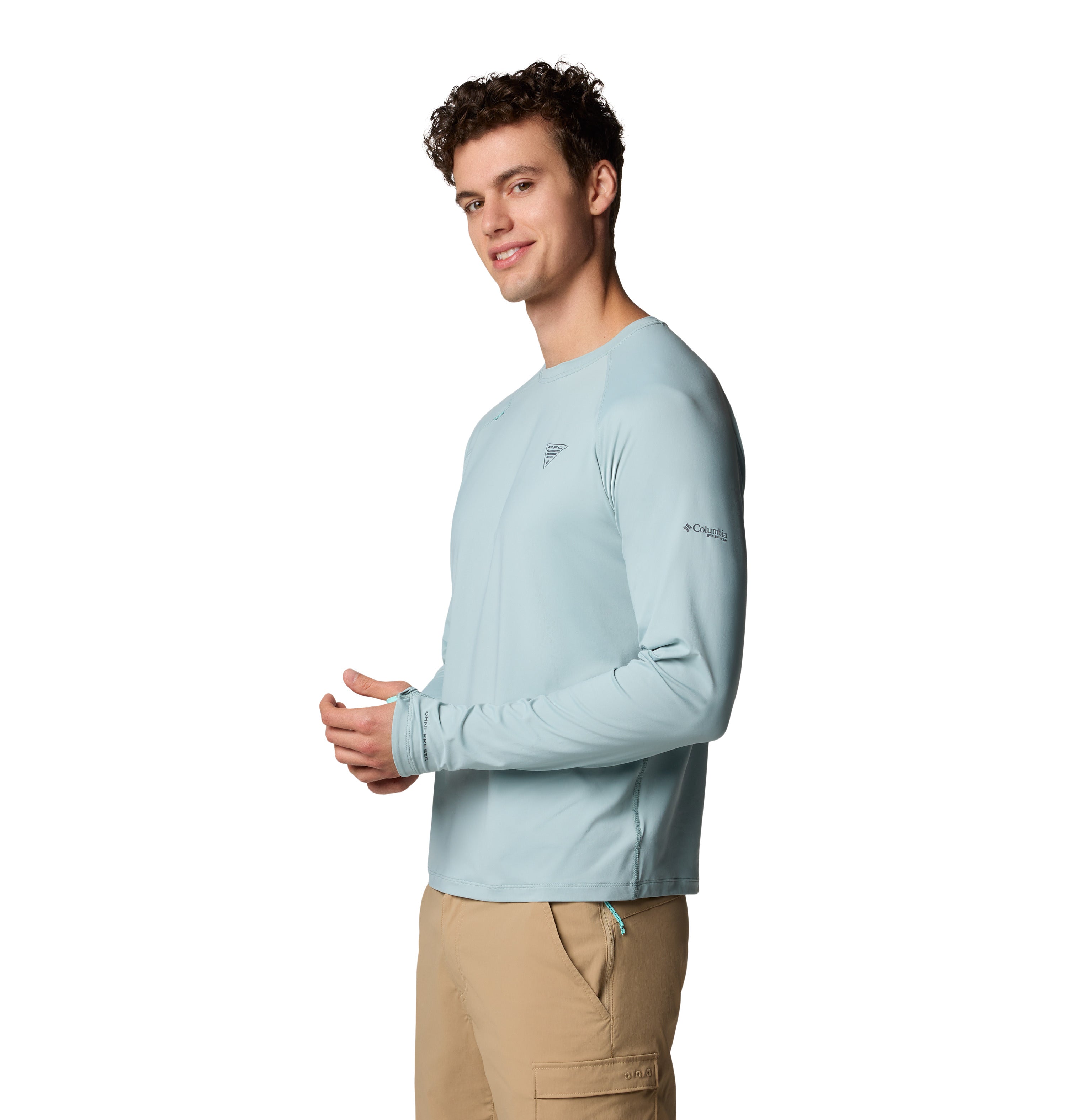 Playera de manga larga para hombre Columbia Wild Cast Sun