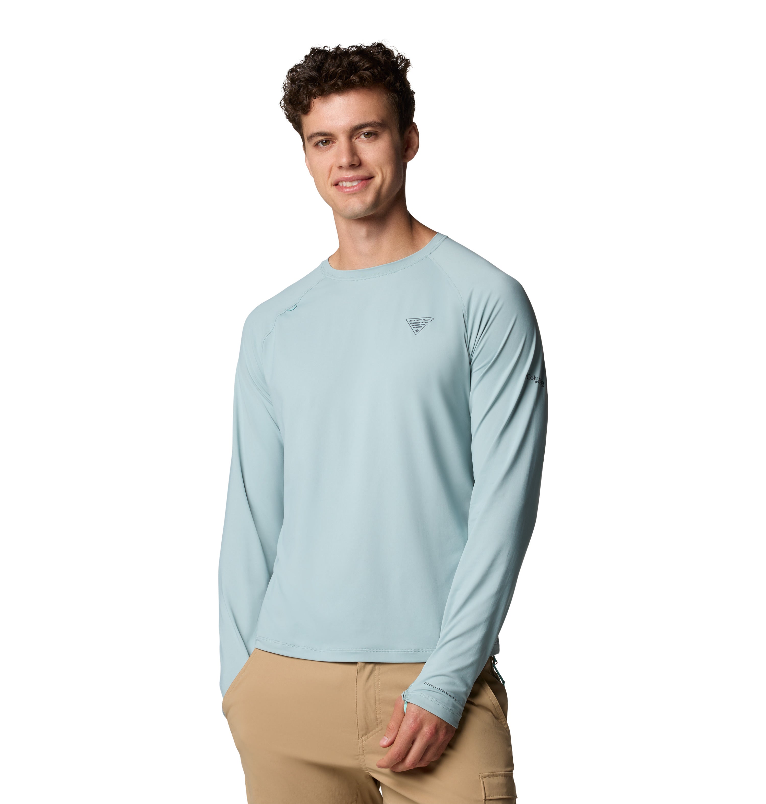 Playera de manga larga para hombre Columbia Wild Cast Sun