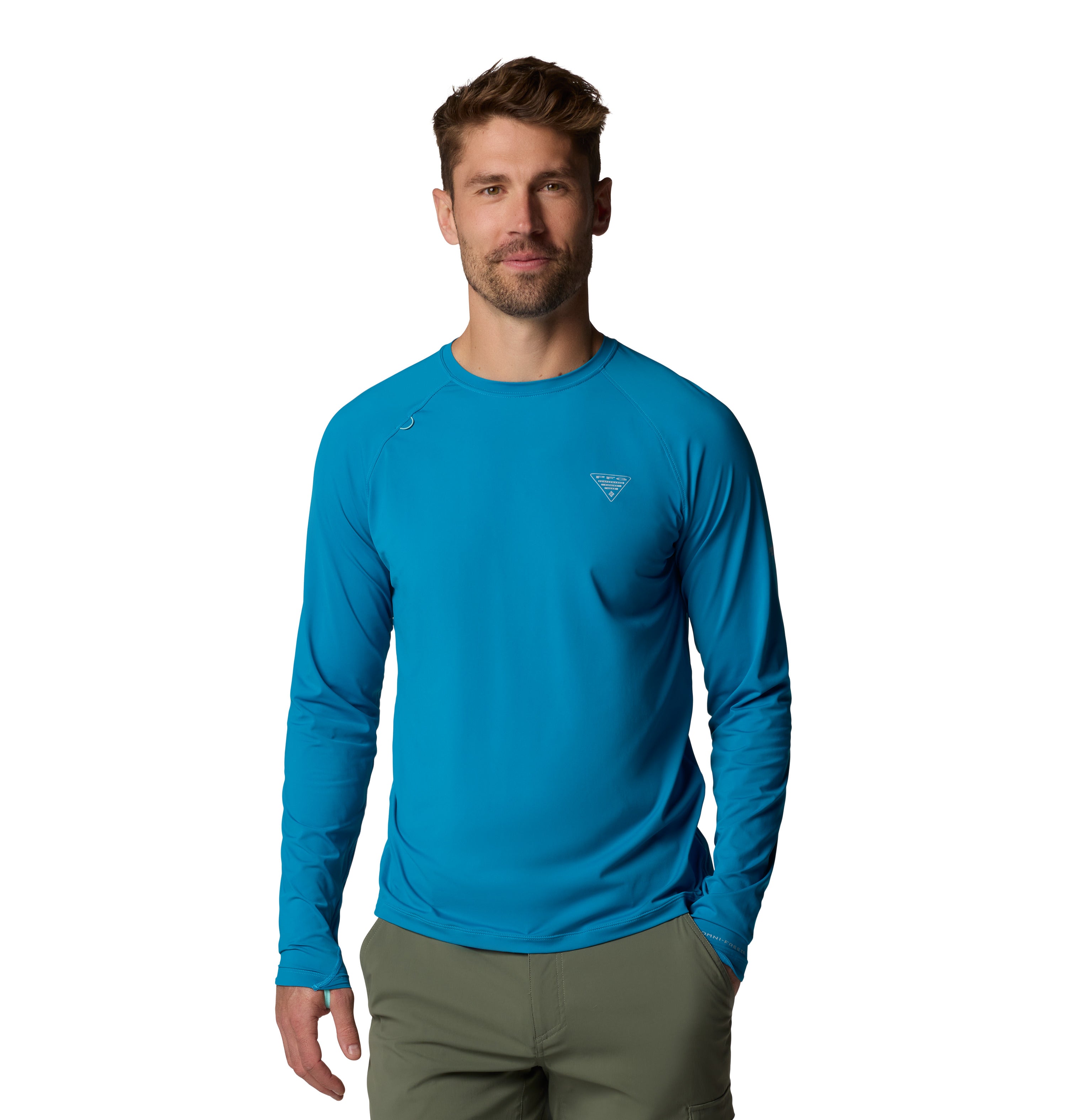 Playera de manga larga para hombre Columbia Wild Cast Sun