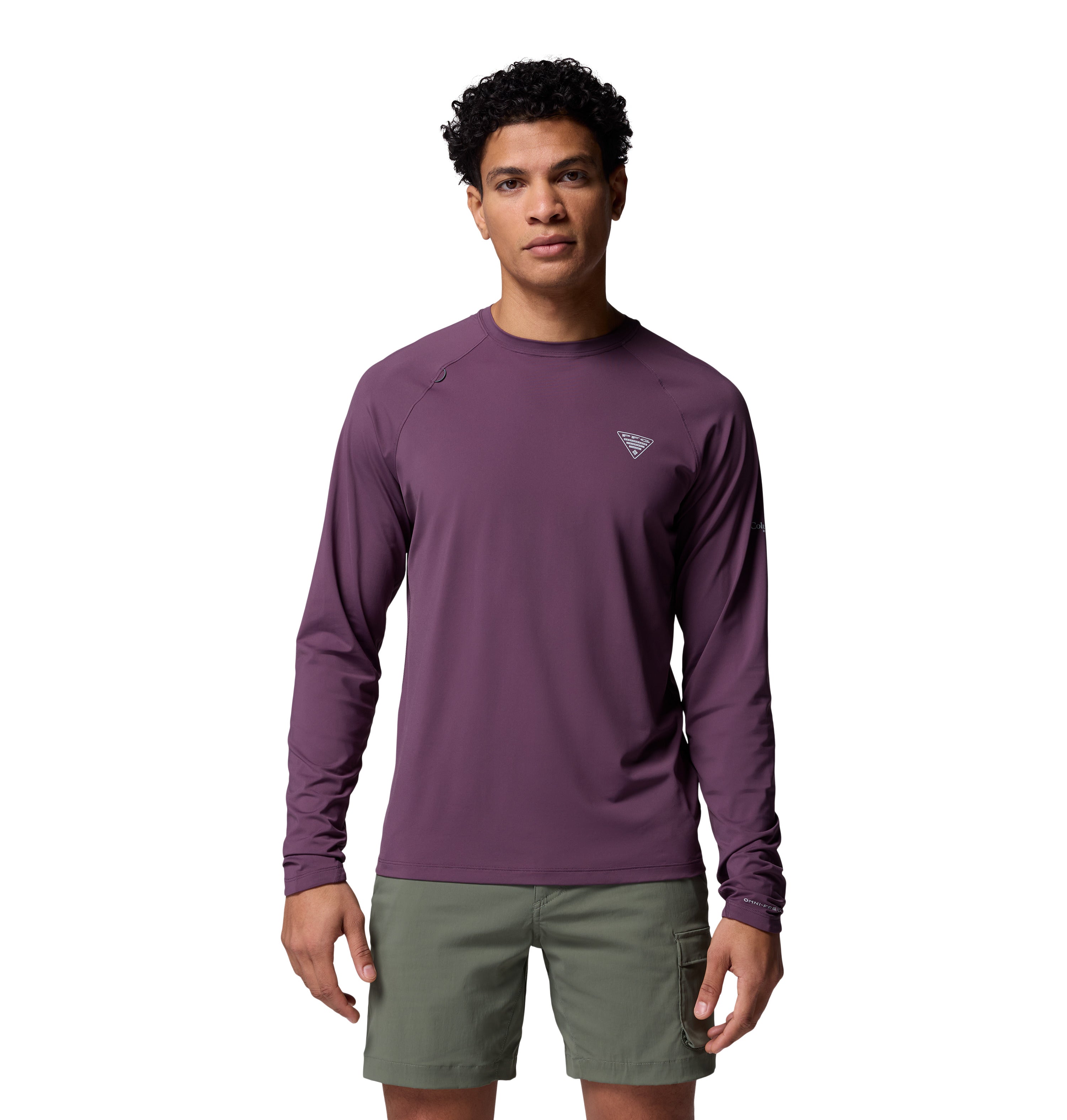 Playera de manga larga para hombre Columbia Wild Cast Sun