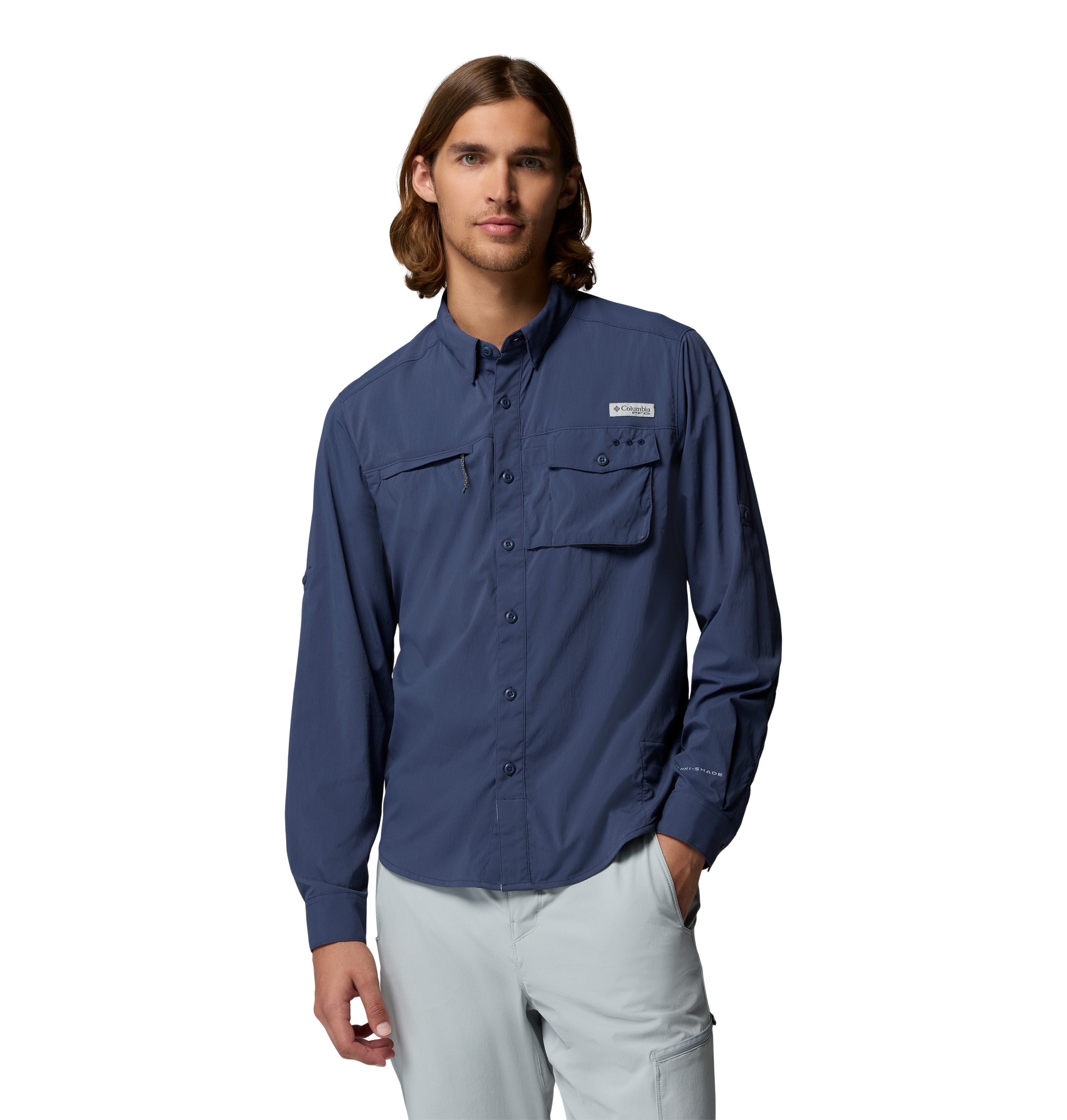 Camisa para Hombre Columbia Wild Cast Long Sleeve Shirt