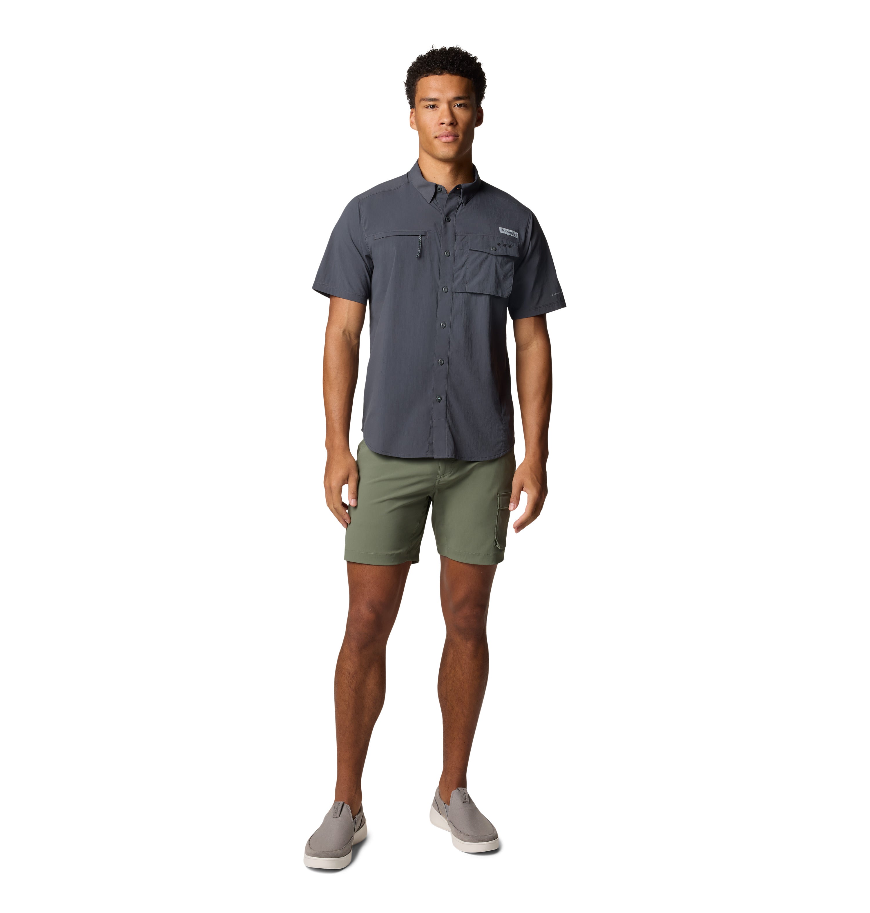 Camisa de manga corta para hombre Columbia Wild Cast