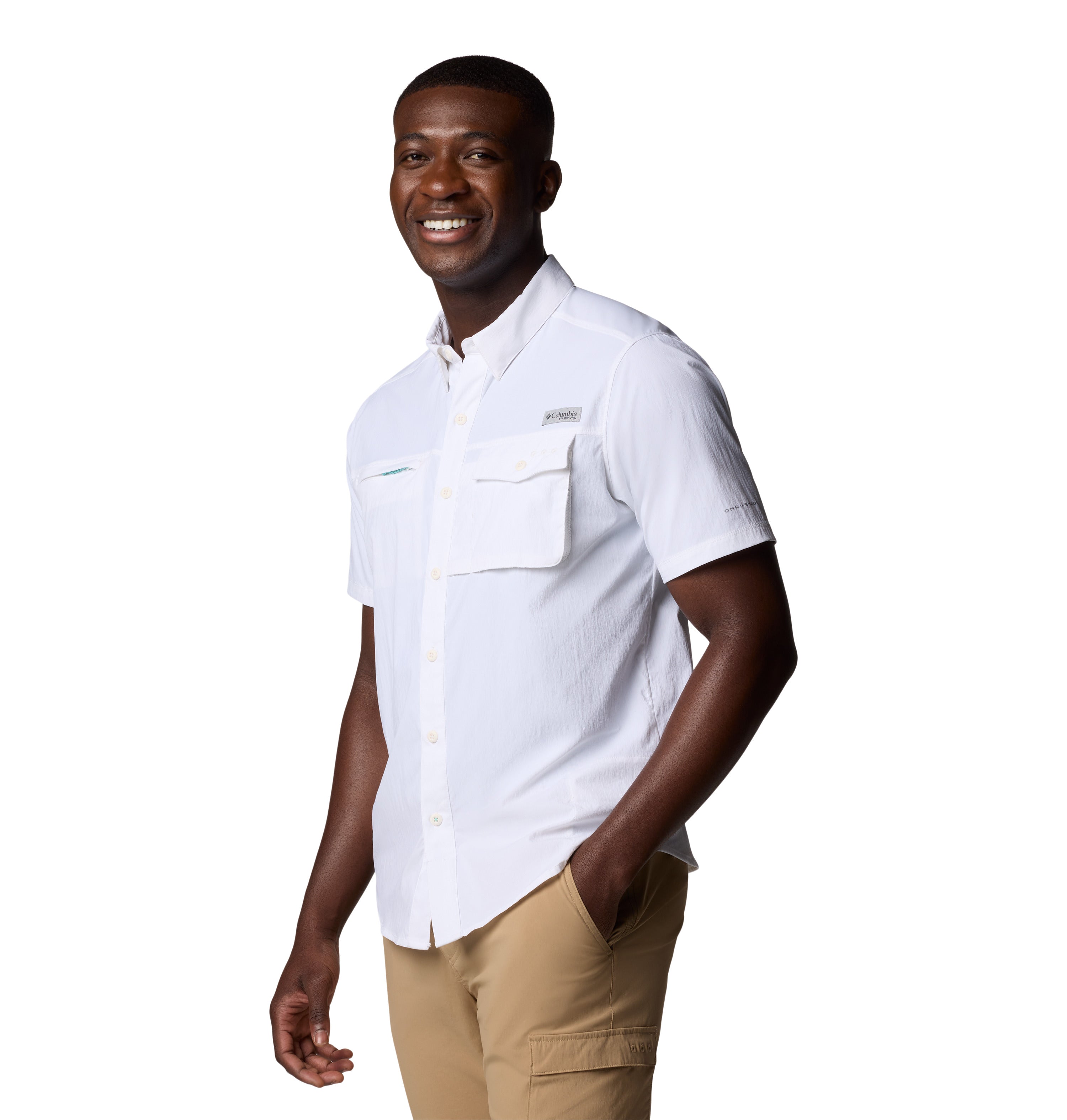 Camisa de manga corta para hombre Columbia Wild Cast