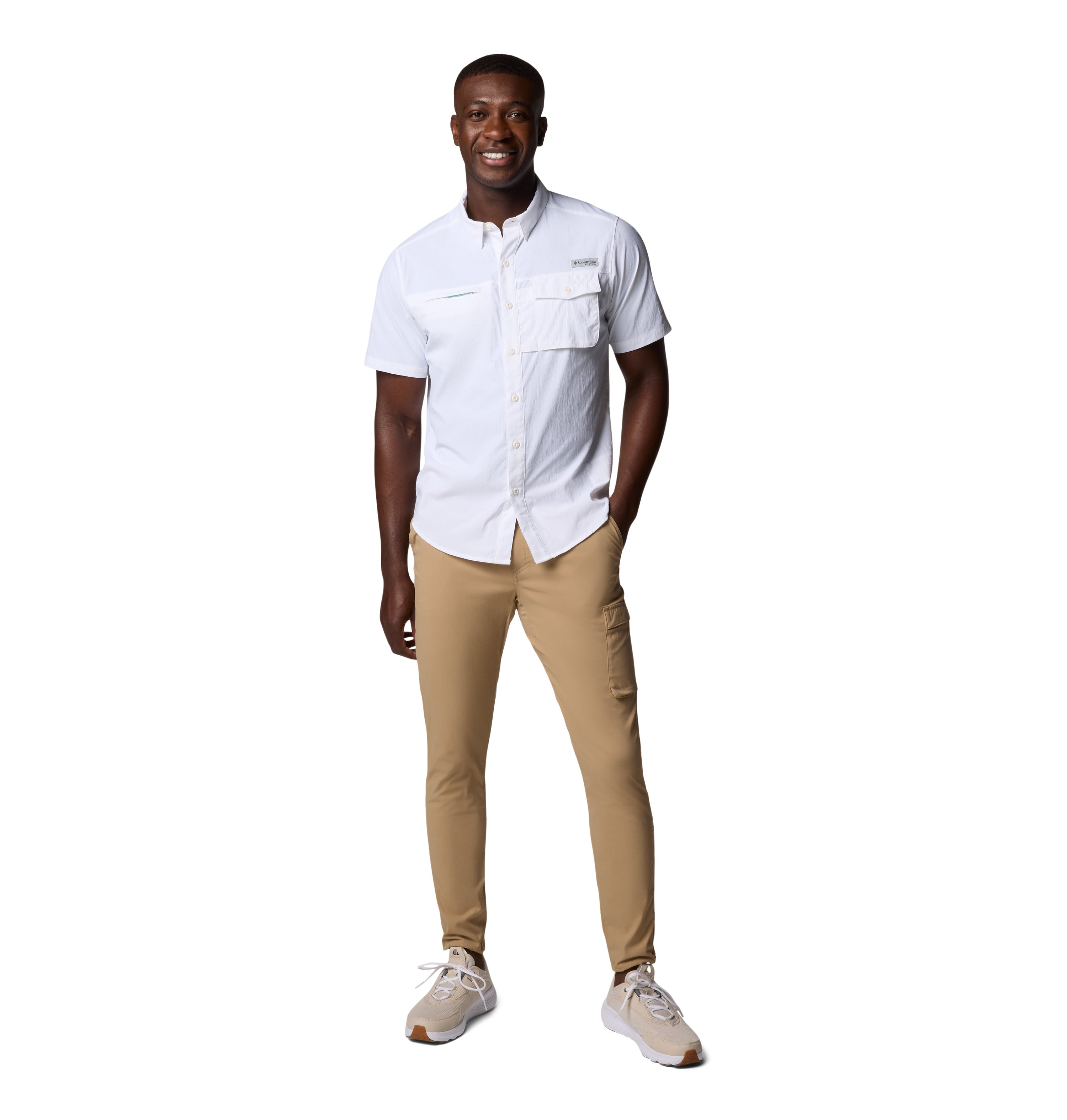 Camisa de manga corta para hombre Columbia Wild Cast